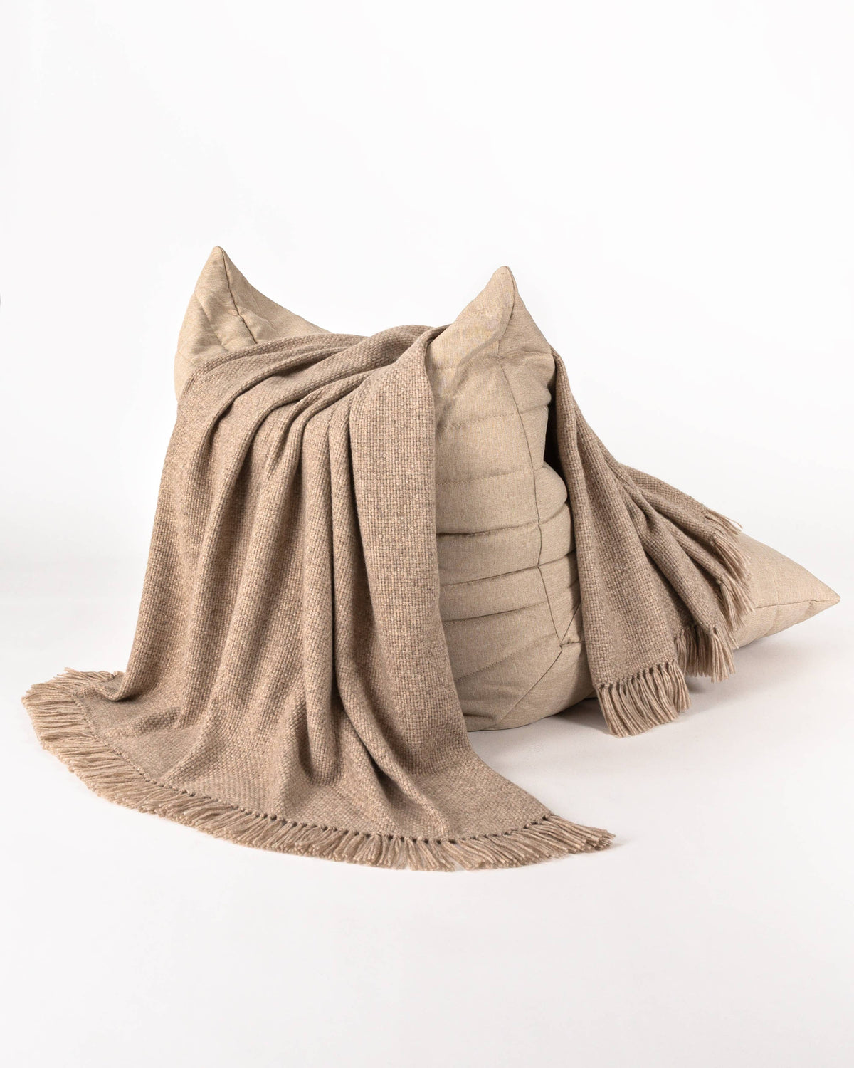 Normy | Alpaca Wool Blanket | Clay
