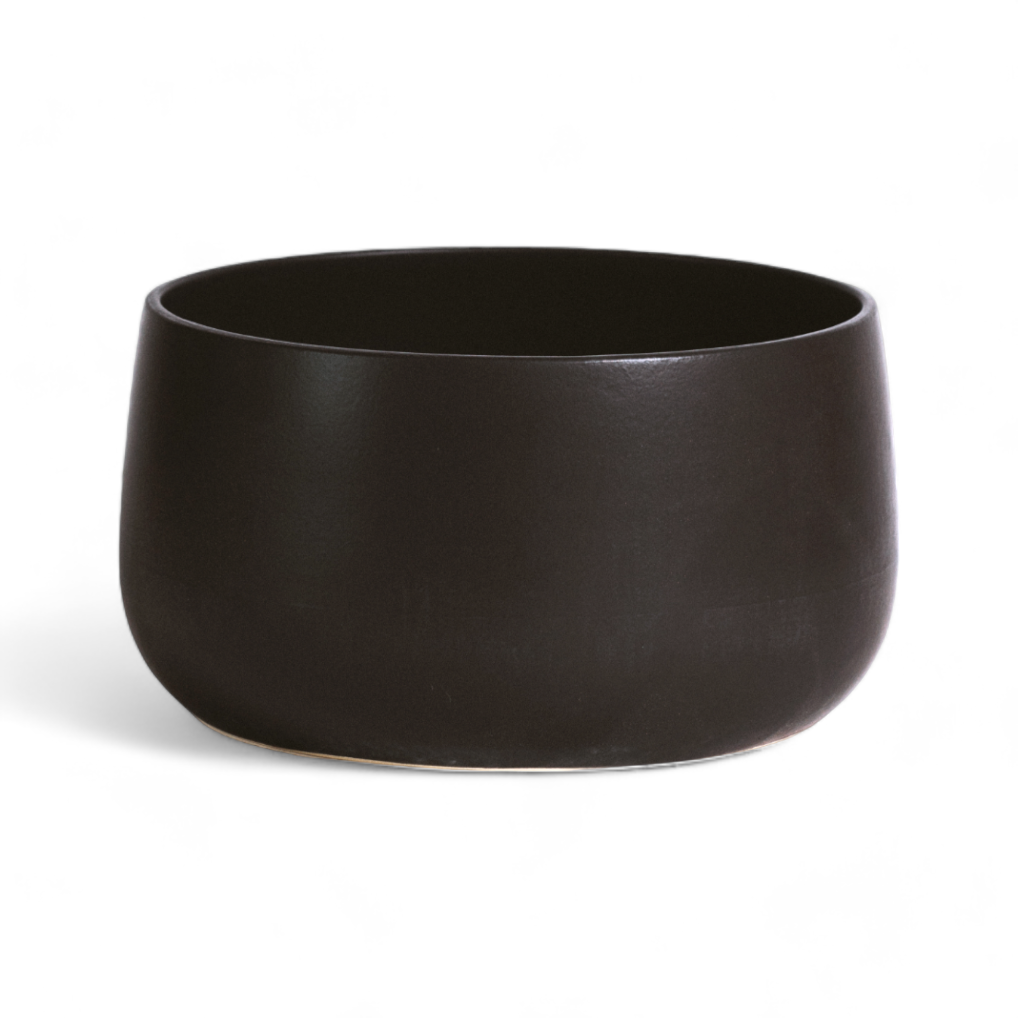 Deep Stoneware Serving Bowl | Matte Black