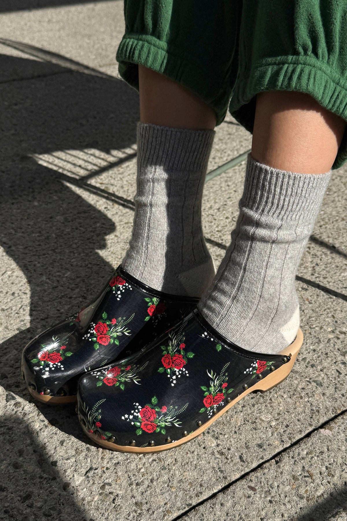 Le Bon Shoppe | Classic Cashmere Socks | Grey Melange