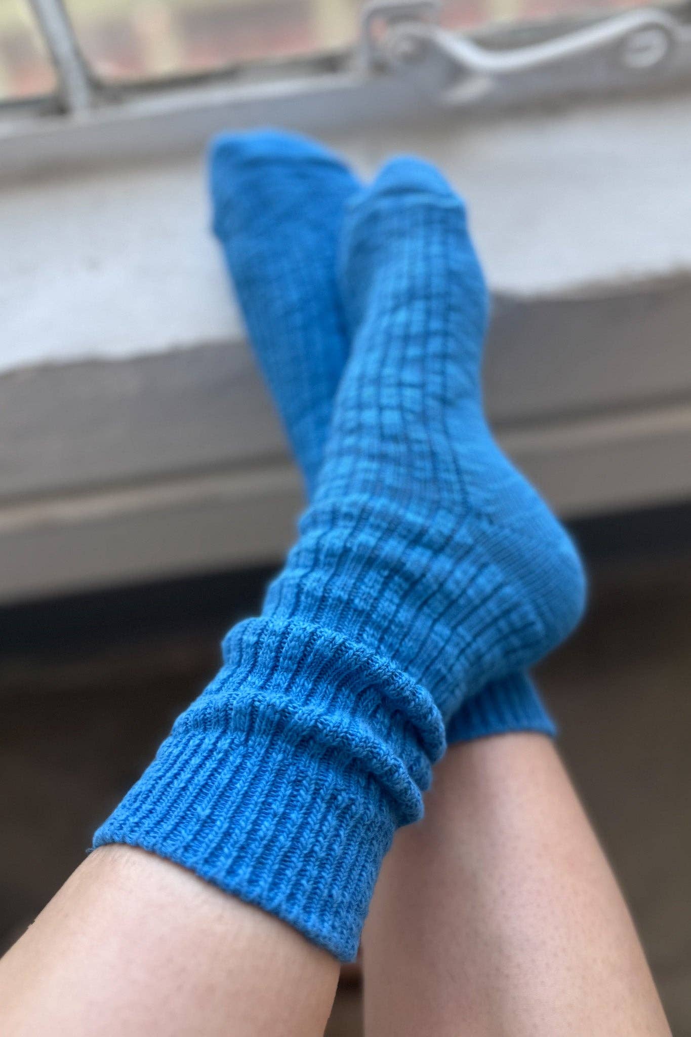 Le Bon Shoppe | Cottage Sock | Laguna Blue