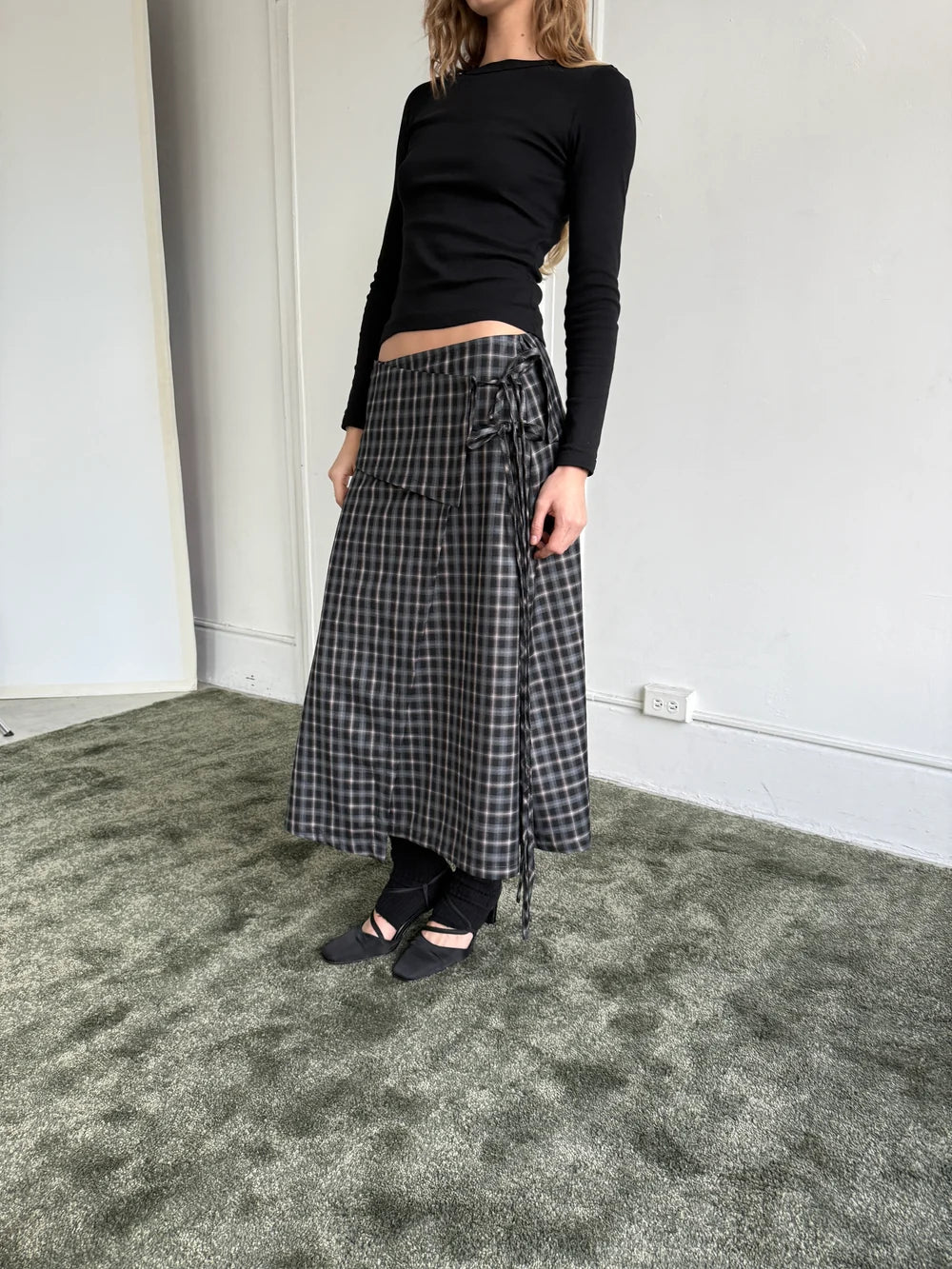 A Bronze Age | Sylvia Skirt|  Chelsea Plaid