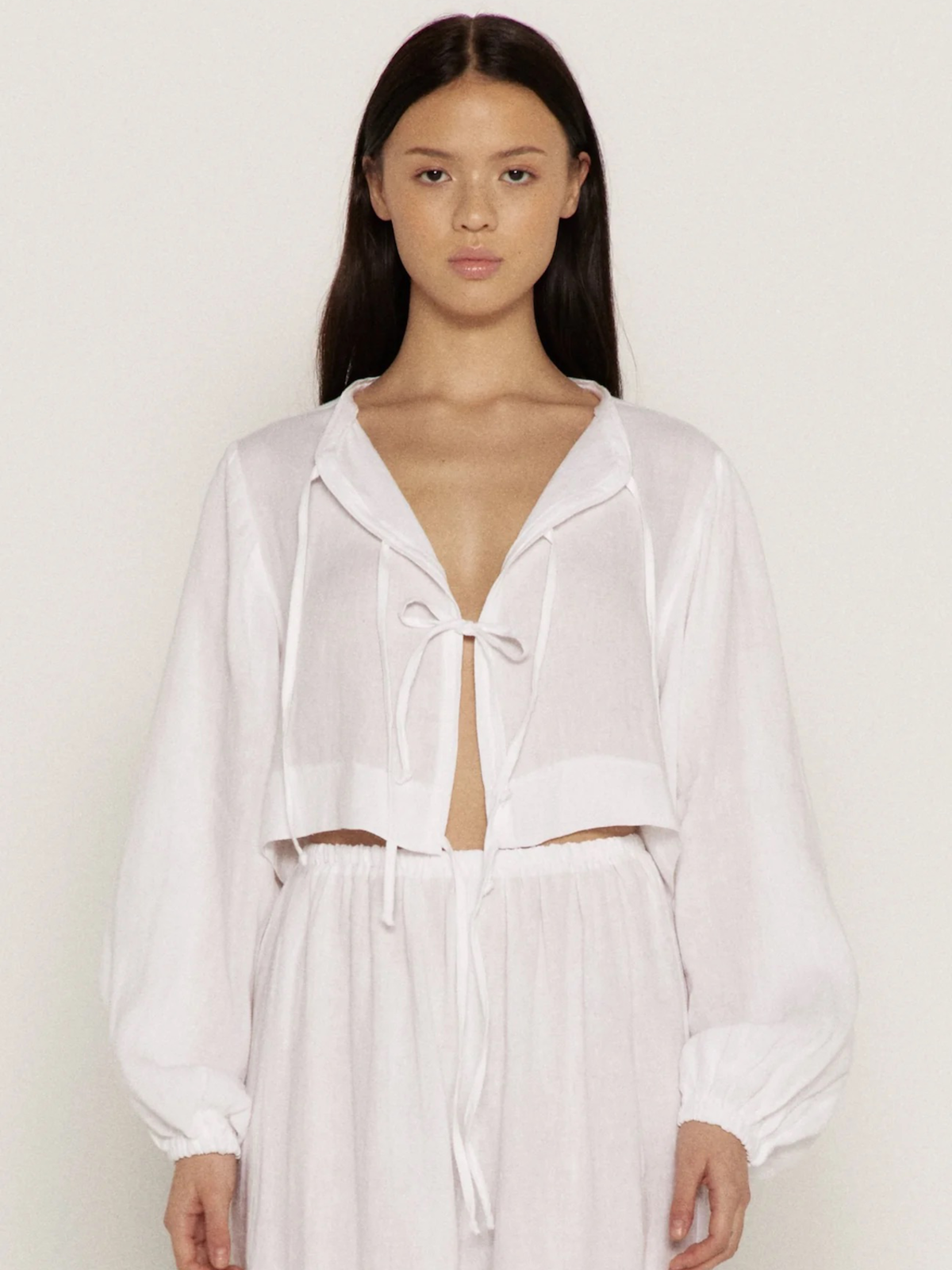 Bohème The Tie Top Cotton Gauze - Paloma