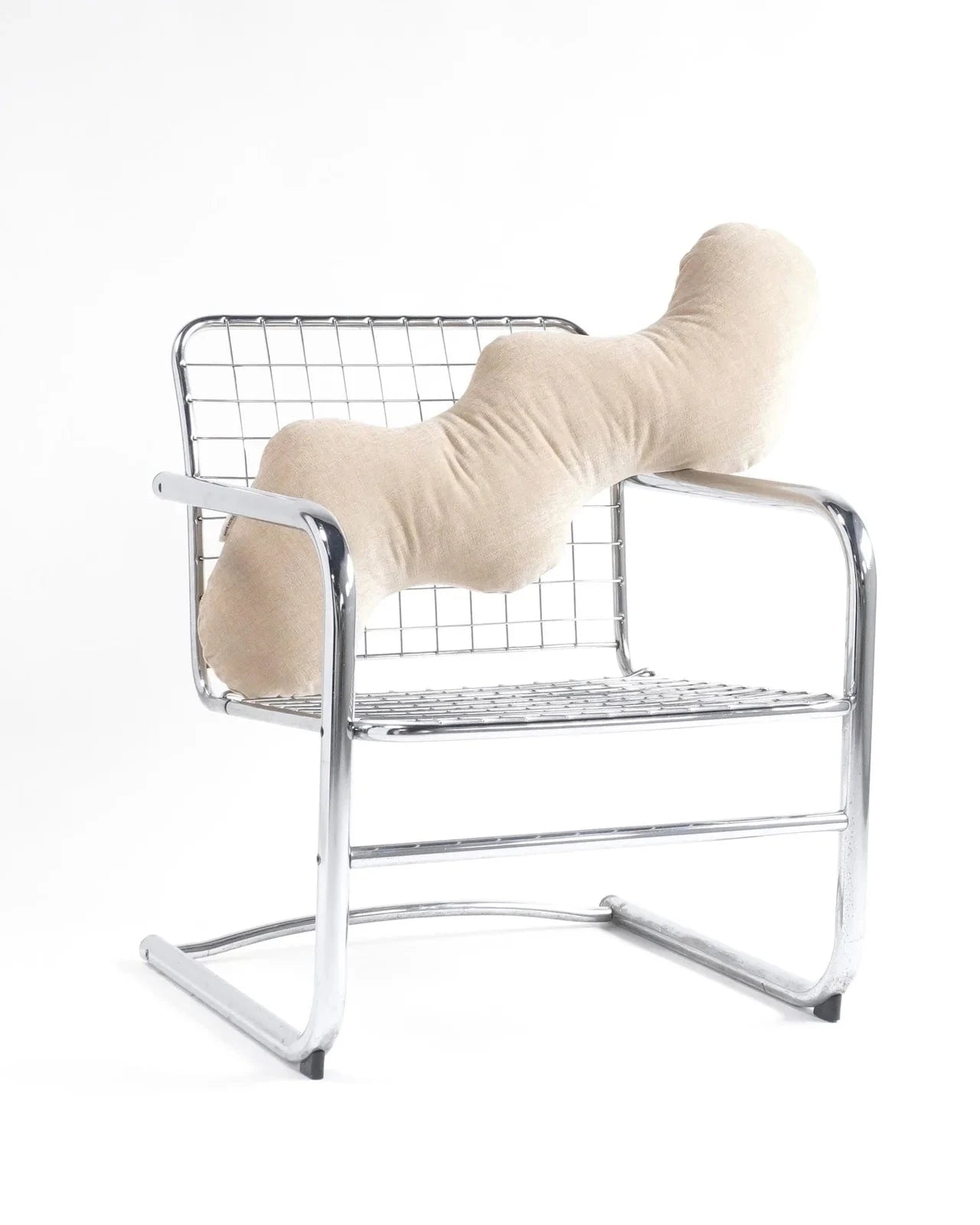 Annie Axtell Wiggle Pillow | Oat Chenille