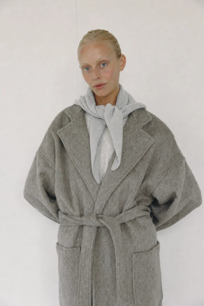Bohème | The Cashmere Bandana | Grey