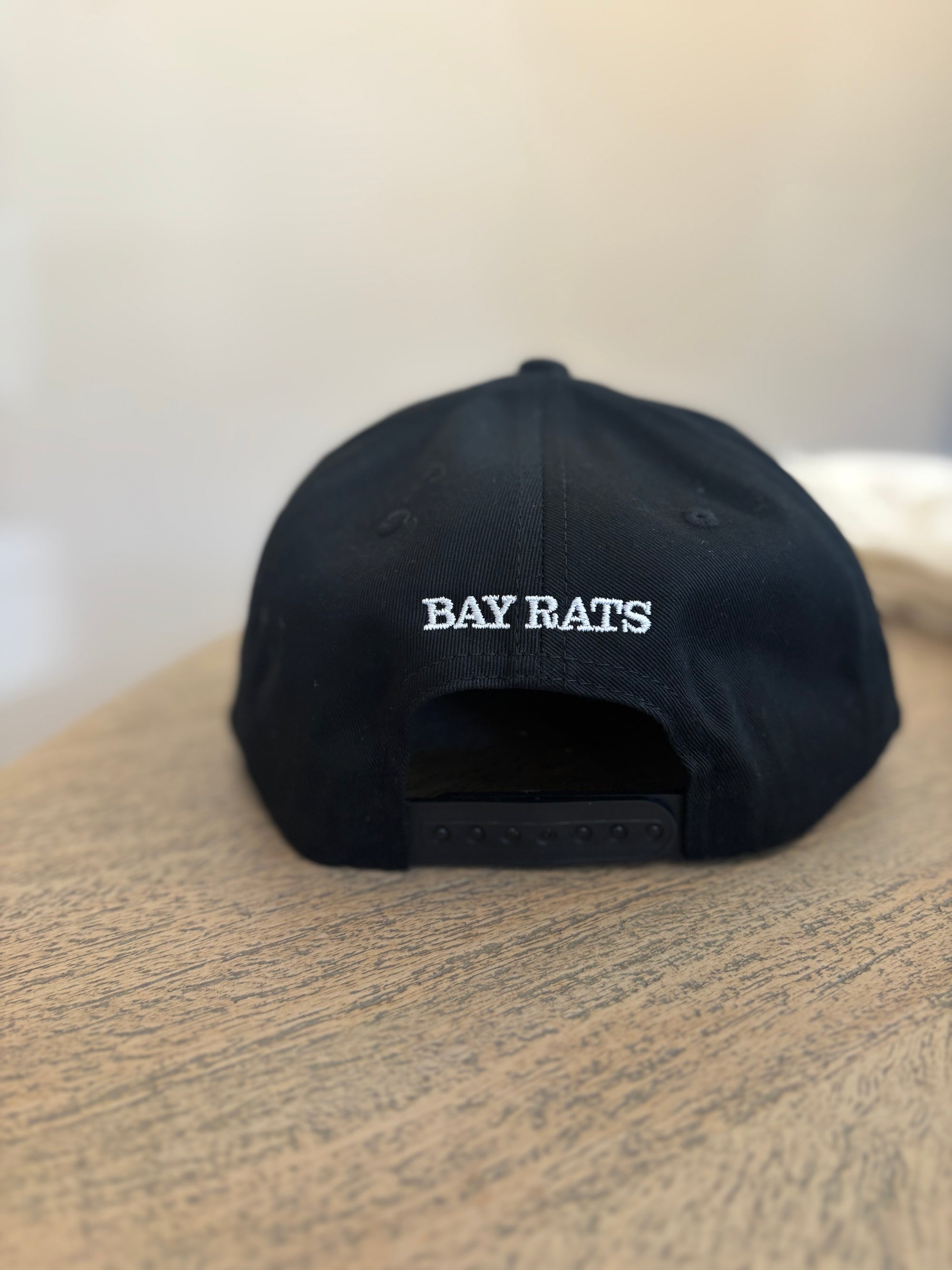 Bay Rat Snapback | Black