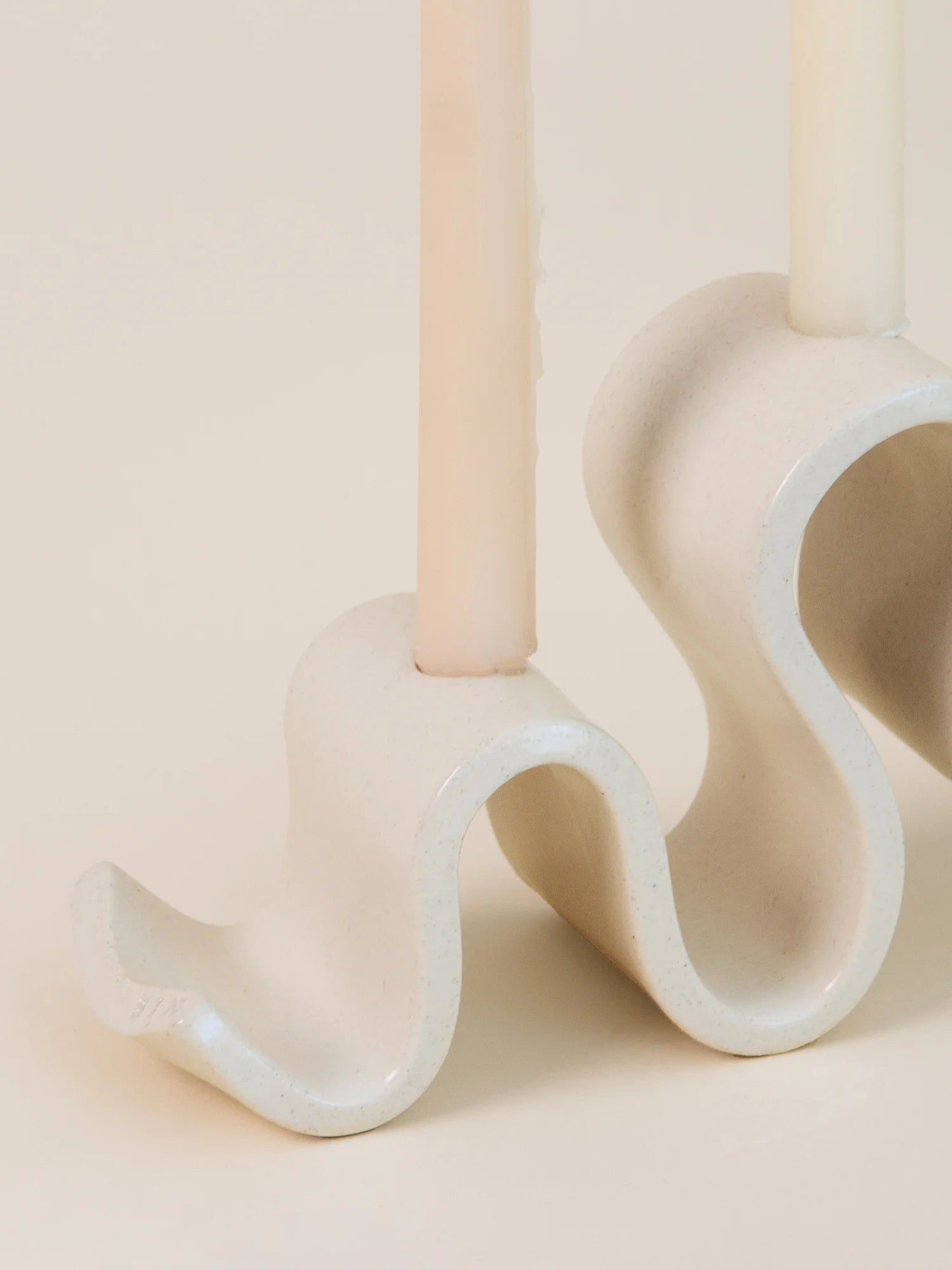 Virginia Sin Wyat Candelabra | Cream