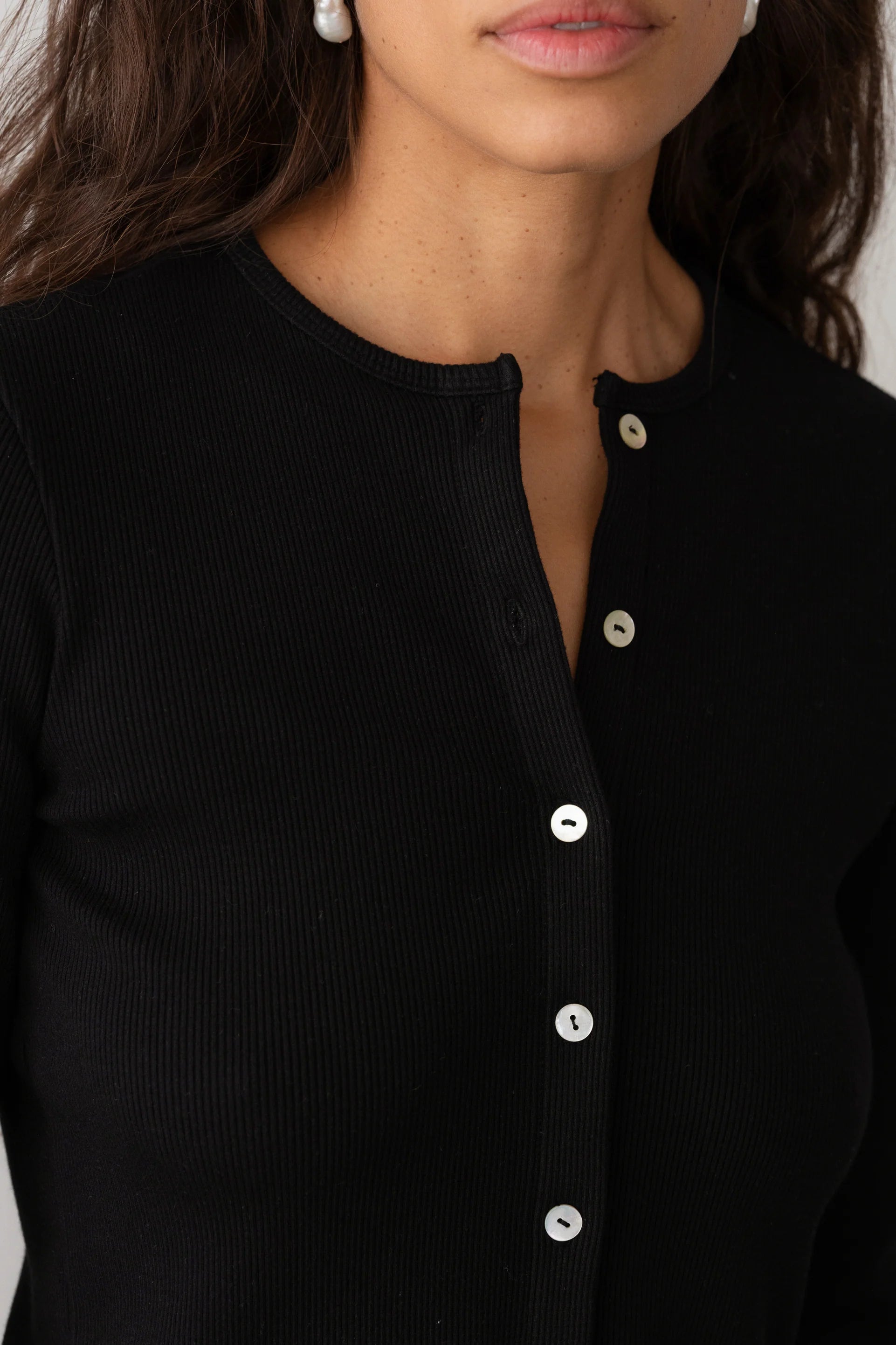 Donni The Rib Cardi | Jet