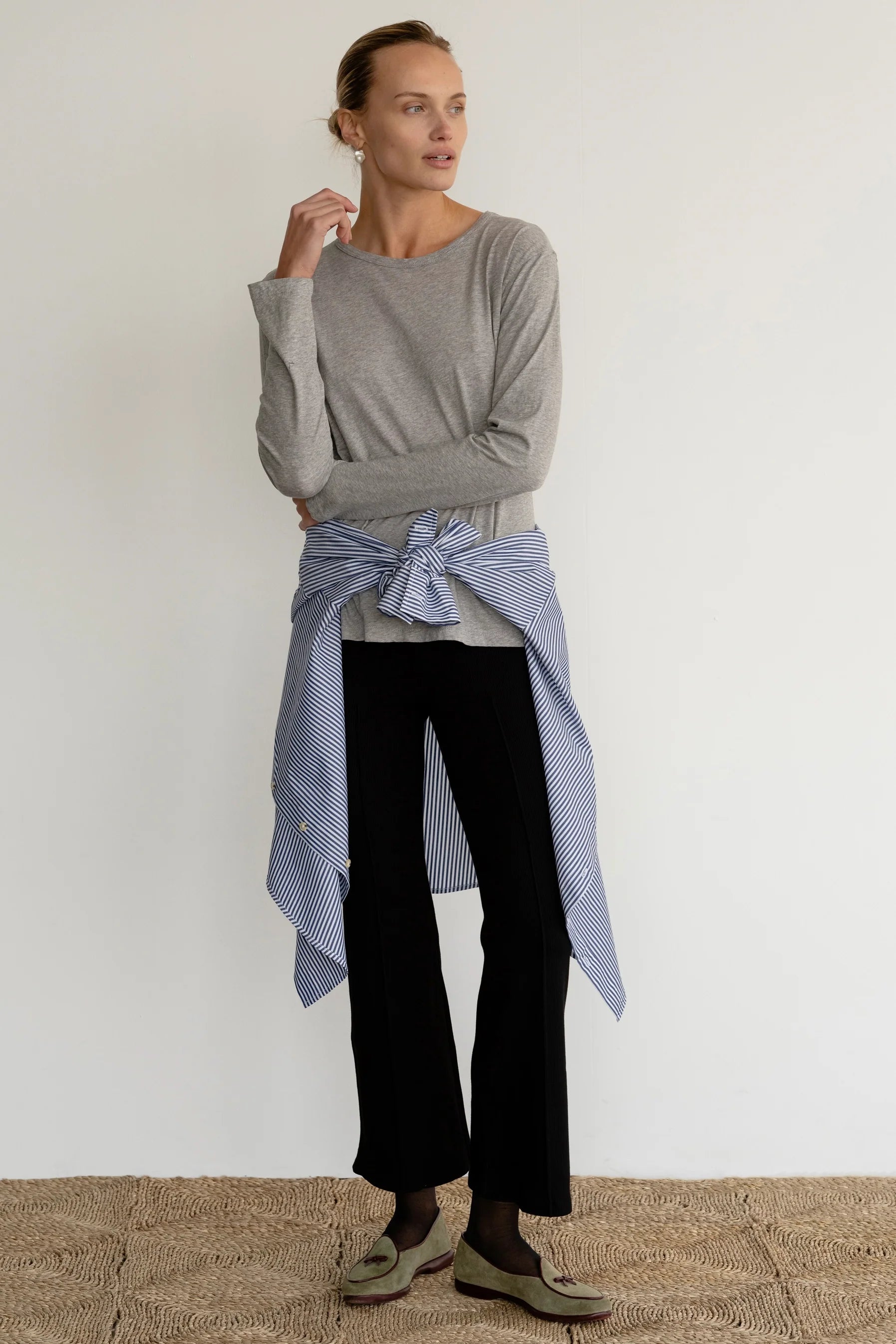 Donni The Rib Kick Flare | Jet