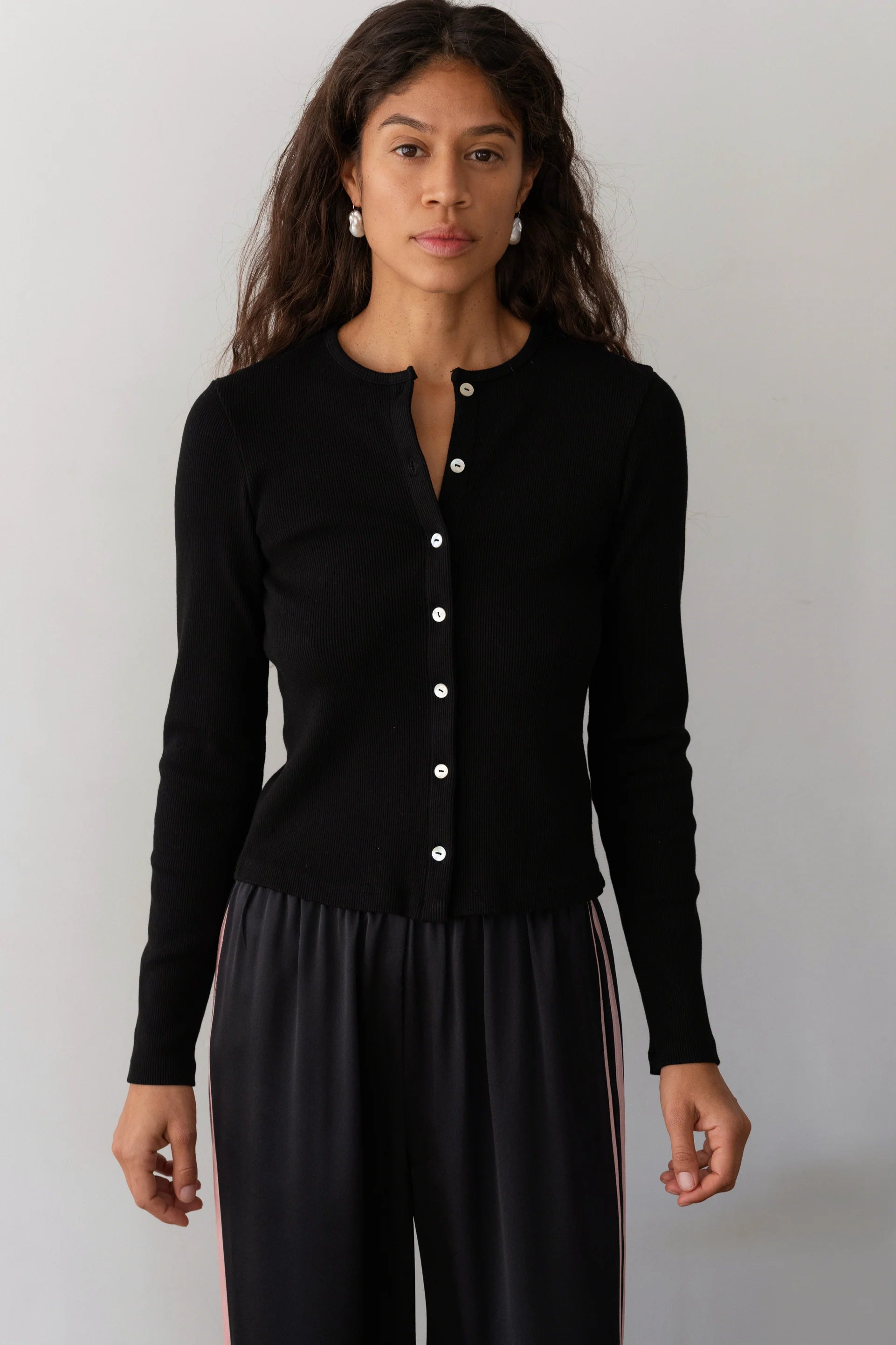 Donni The Rib Cardi | Jet