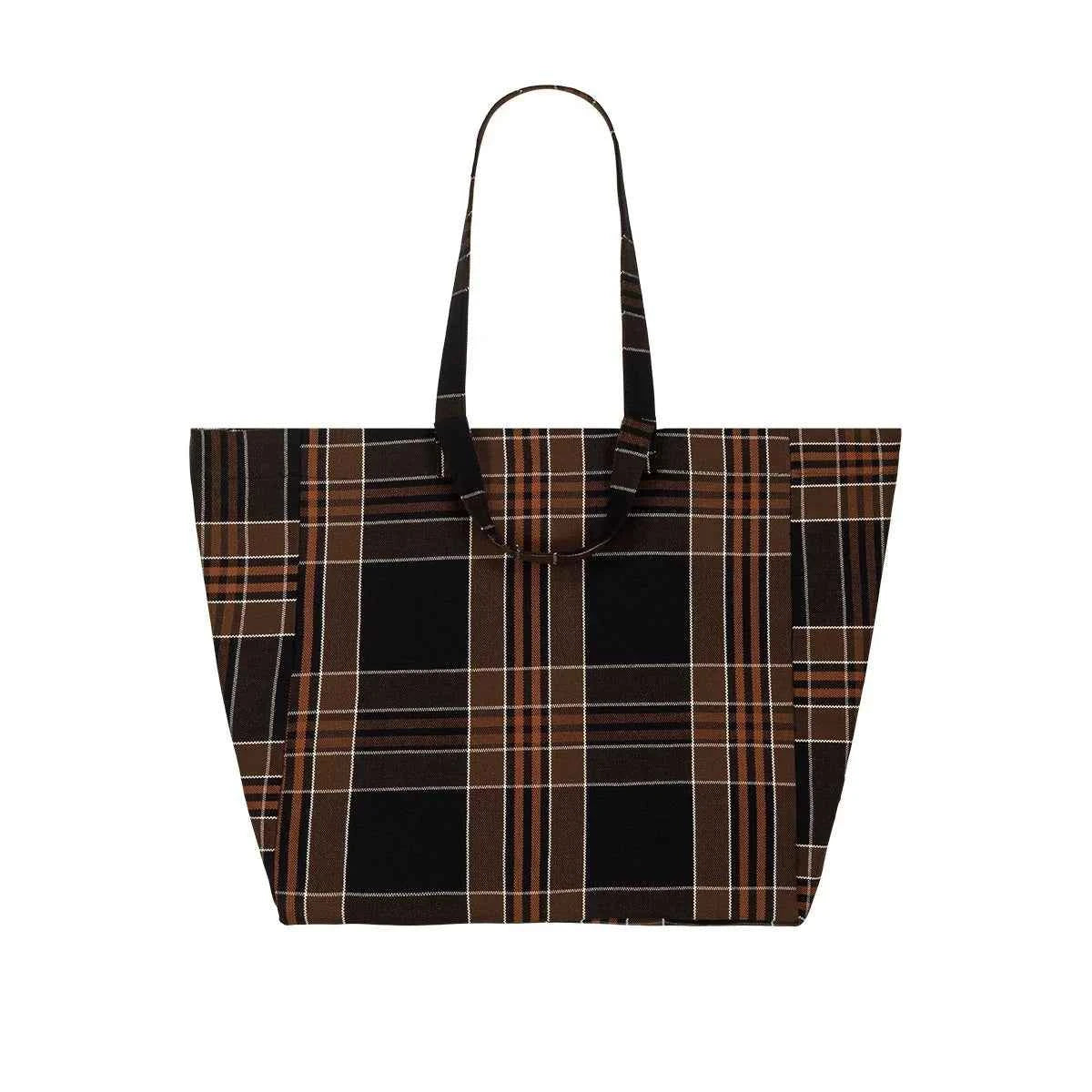 The Big Bag |Black Tartan