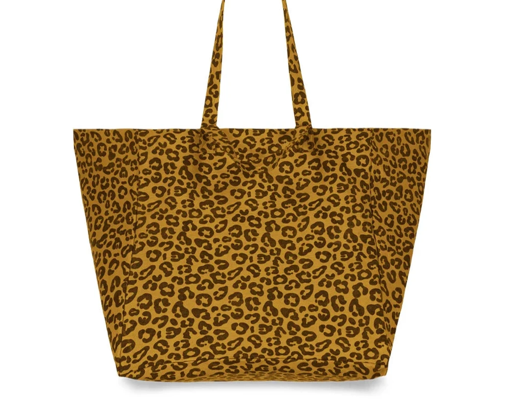 The Big Bag | Caramel Leopard