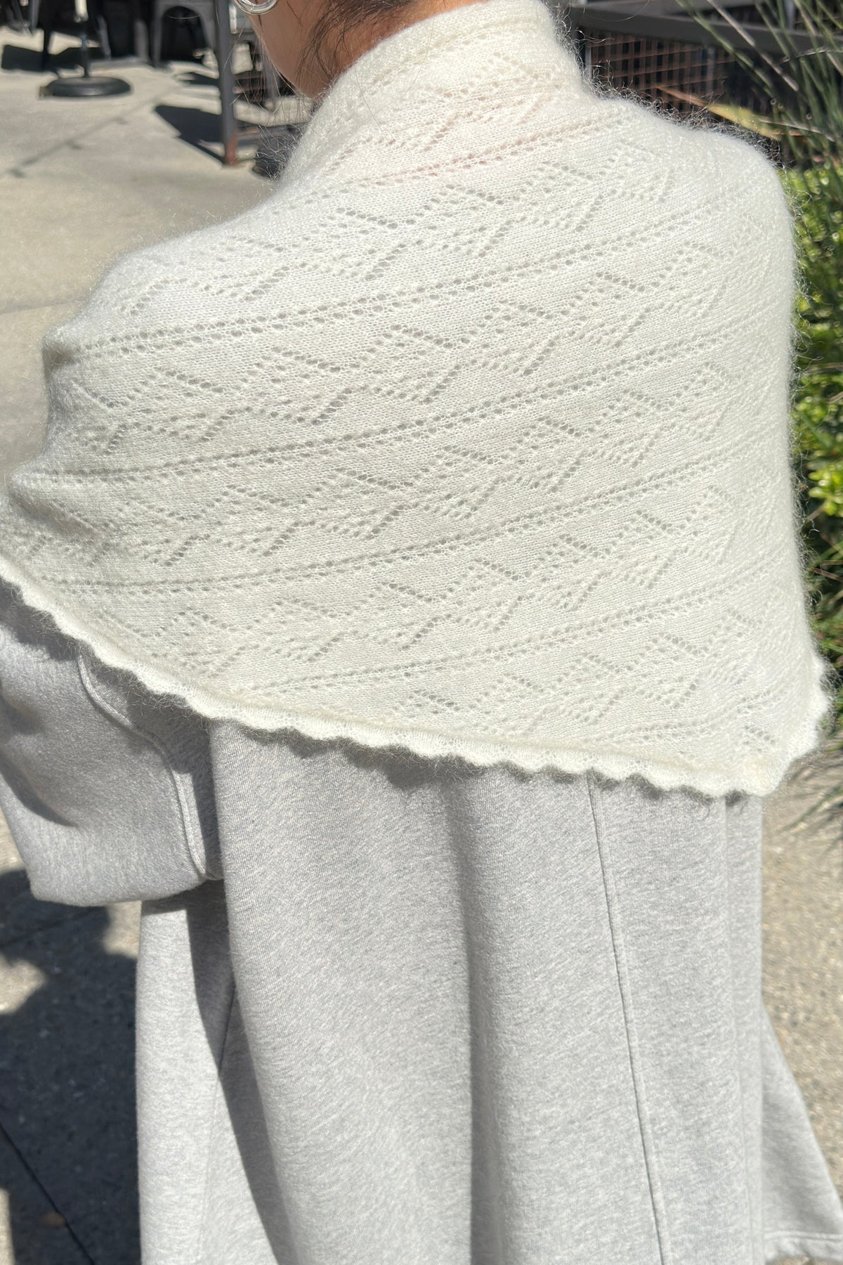 Le Bon Shoppe | Mohair Pointelle Ivory