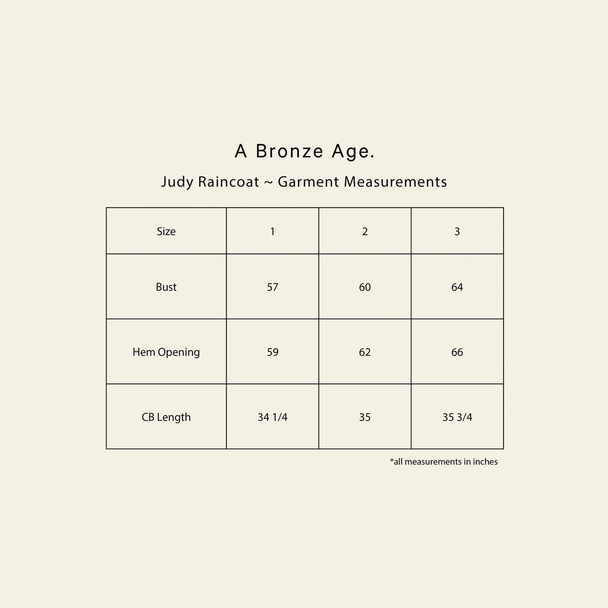 A Bronze Age | Judy Rain Jacket | Black Nylon