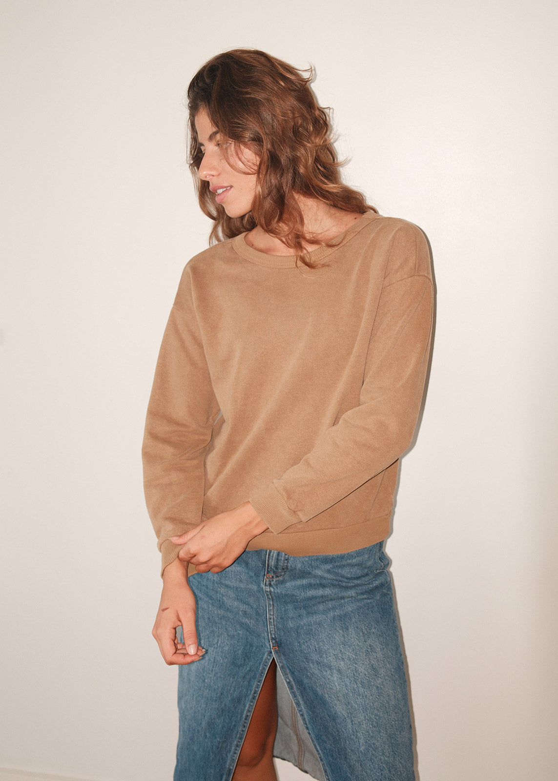 Jungmaven| Crux Cropped Sweatshirt