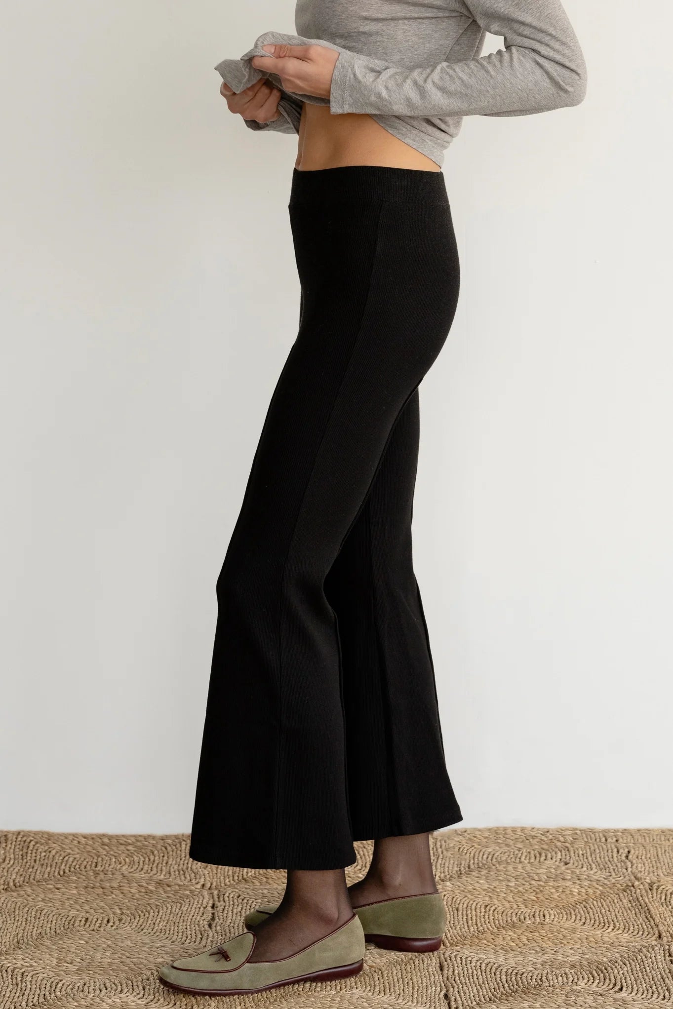 Donni The Rib Kick Flare | Jet