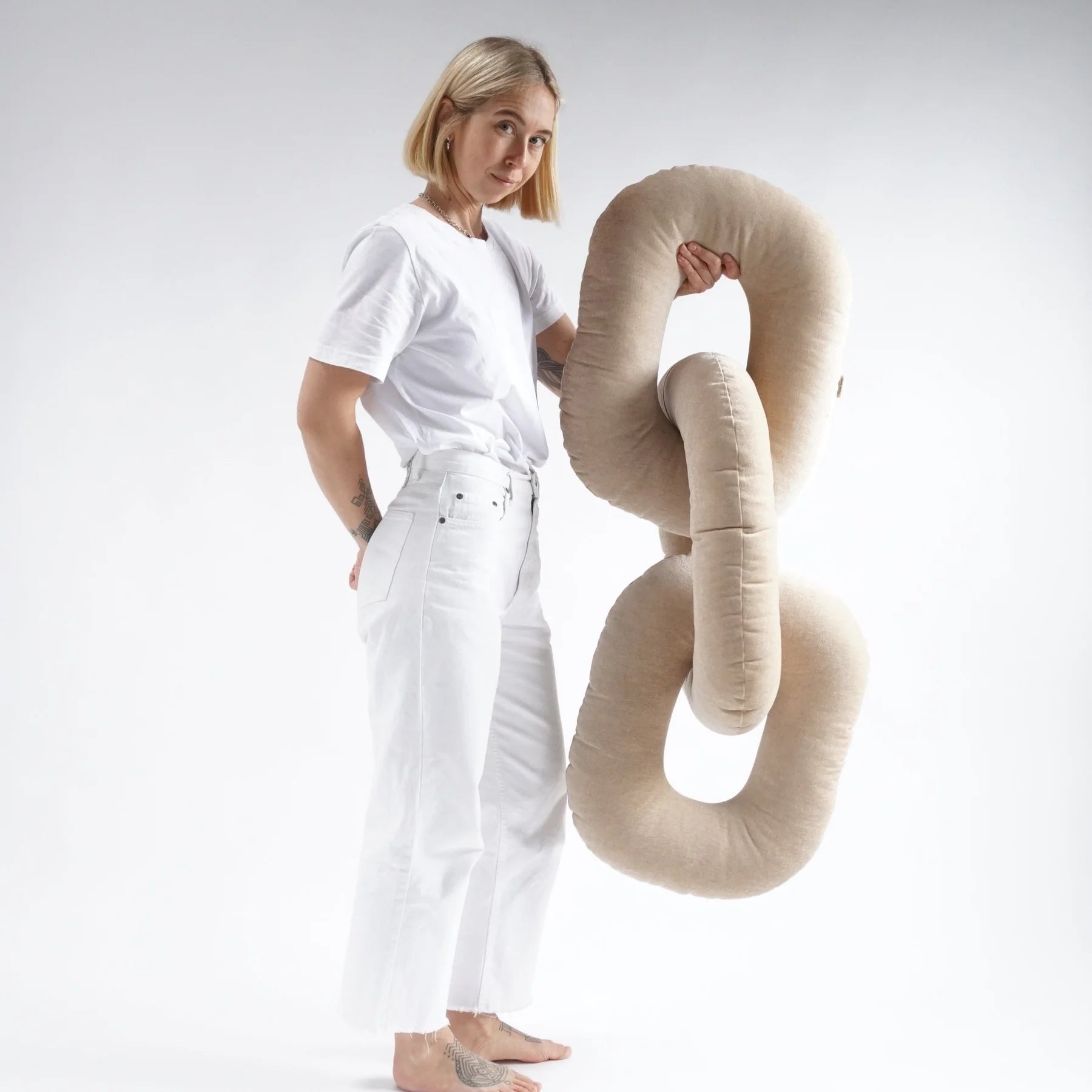 Annie Axtell Triple Link Pillow