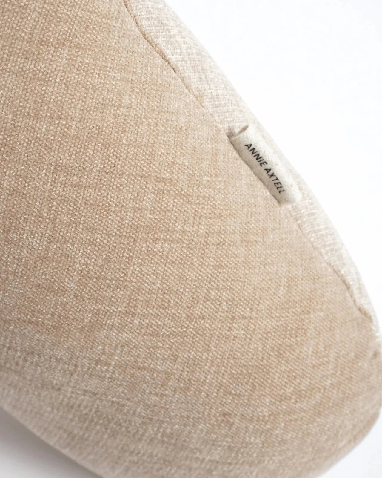Annie Axtell Wiggle Pillow | Oat Chenille