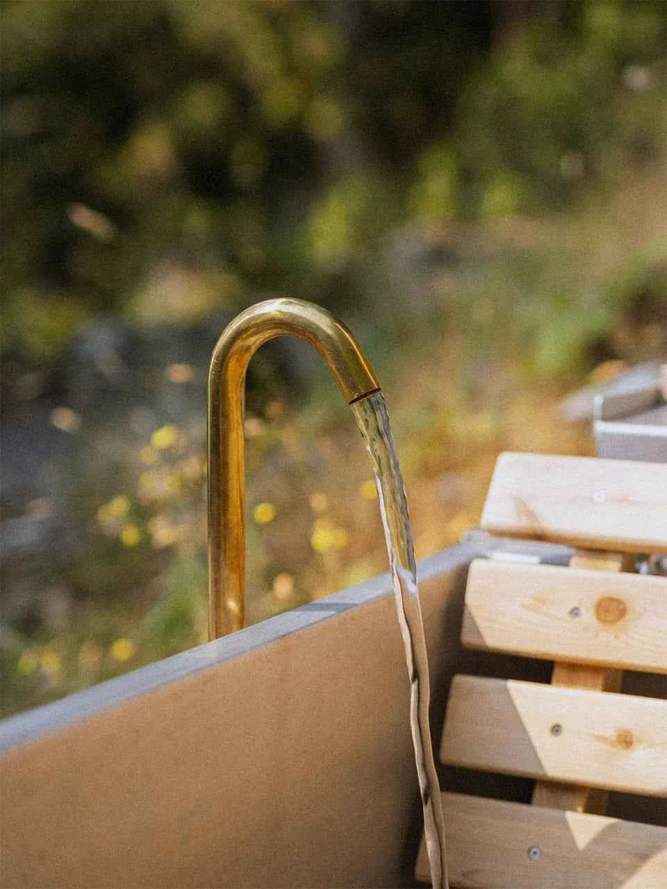 Goodland |Brass Outdoor Faucet