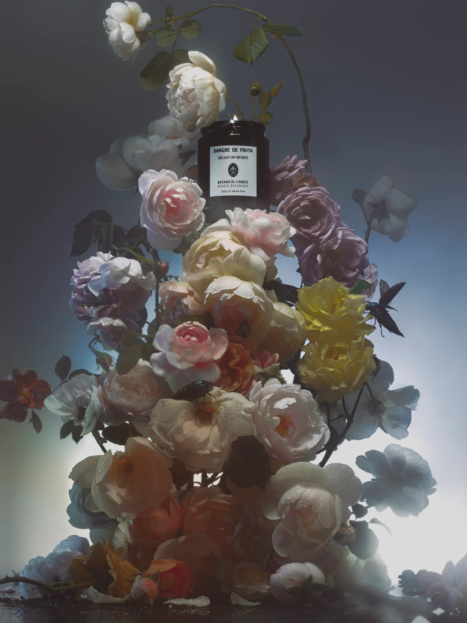 Sangre De Fruta Botanical Candle | Head of Roses