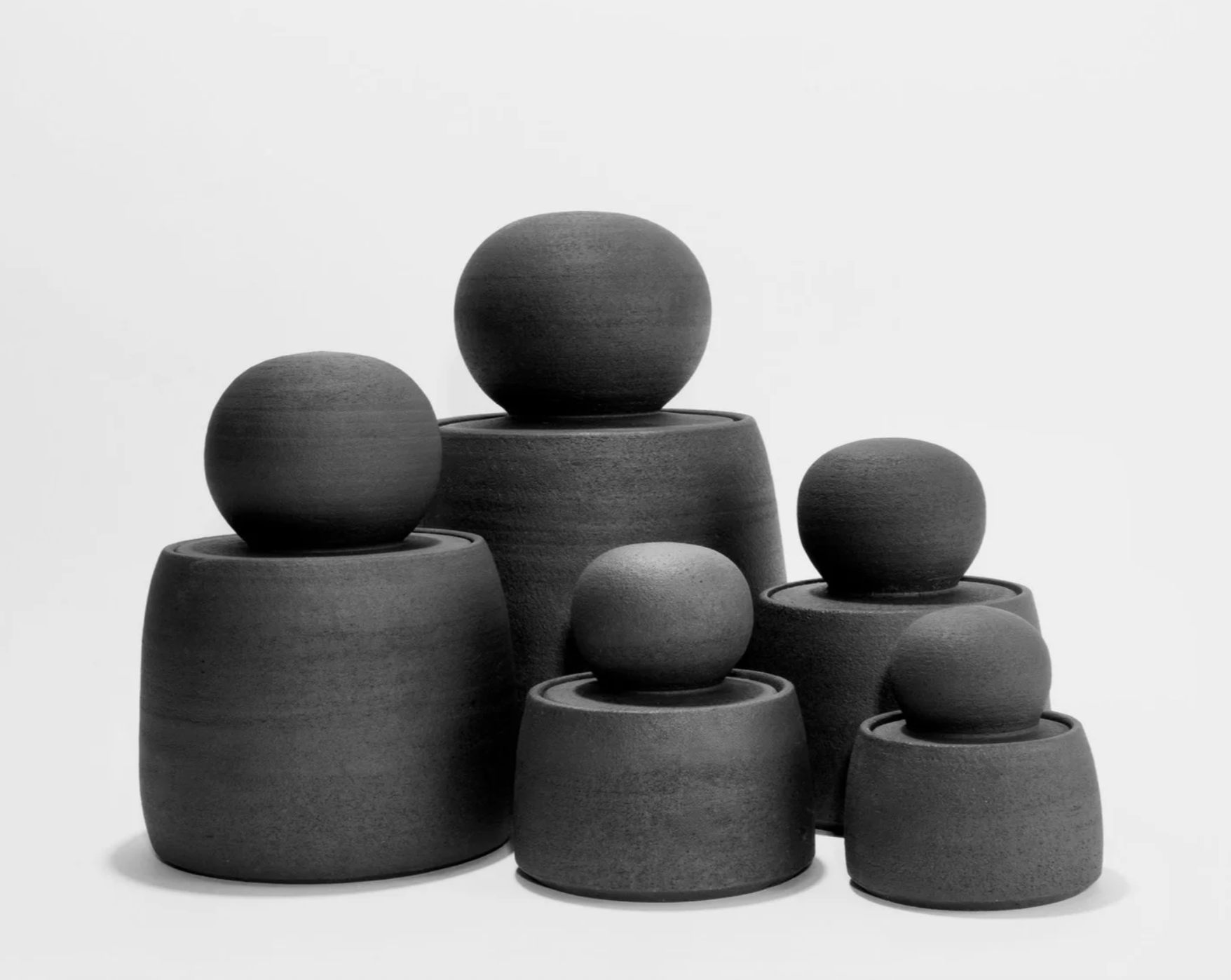 MH Ceramics Stash Jar | Charcoal