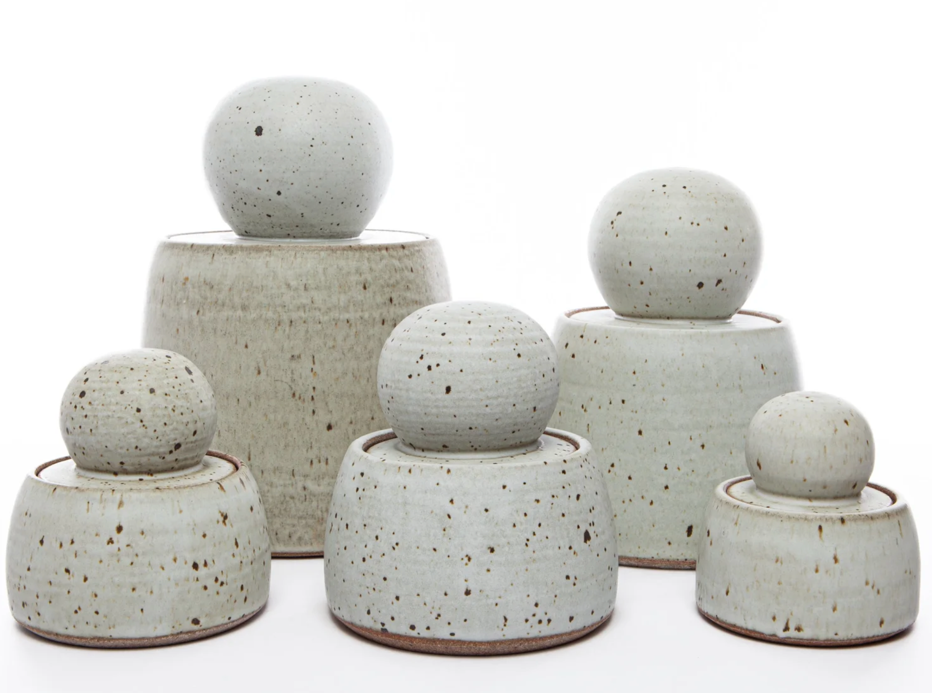 MH Ceramics Stash Jar | Alabaster White