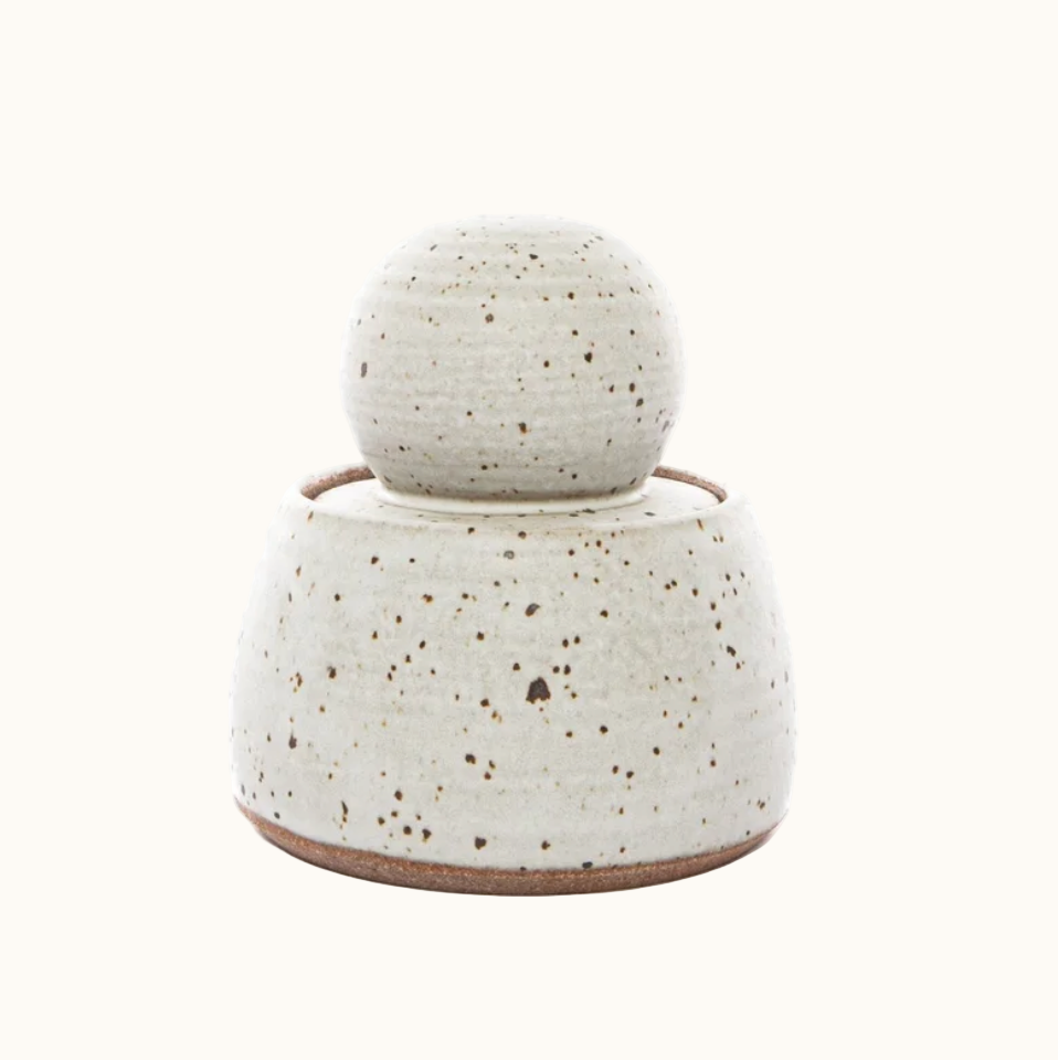 MH Ceramics Stash Jar | Alabaster White