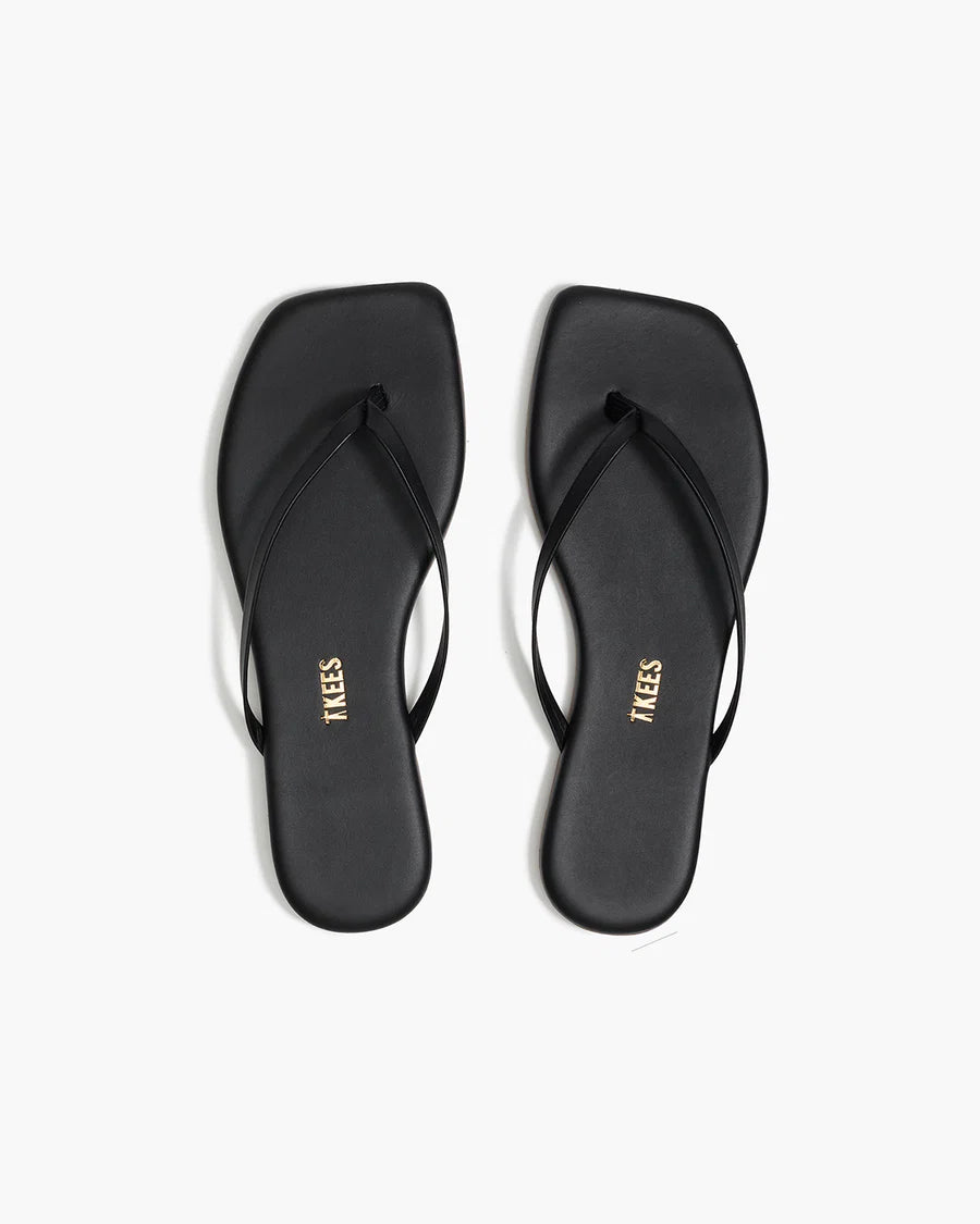 TKEES | Square Toe Lily | Black