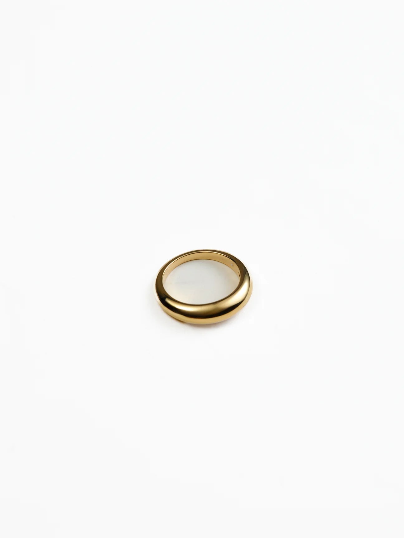 THEIR| Natalie Thin Dome Ring |Gold - Paloma