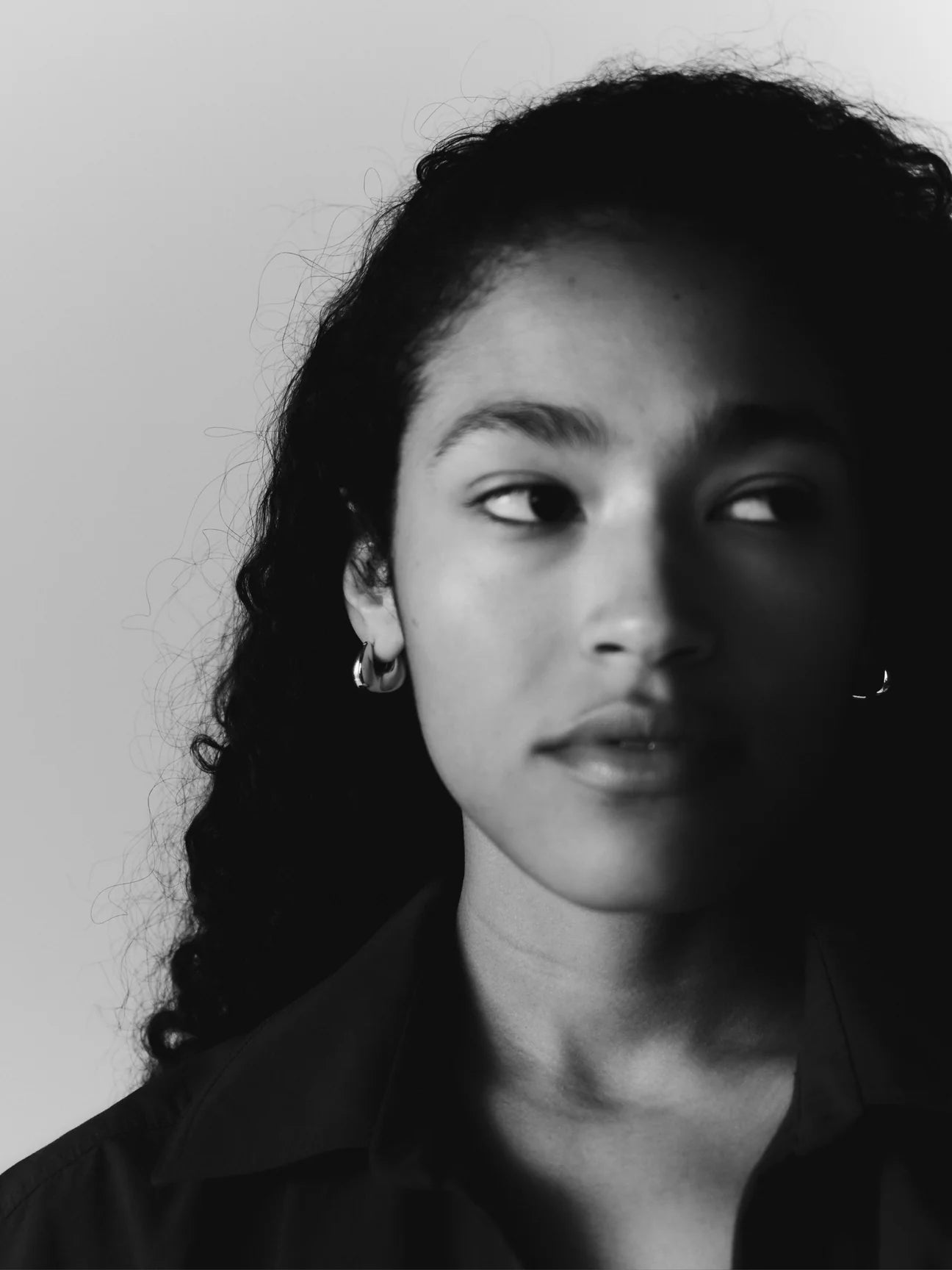 THEIR| Lucy Chunky Huggie | Silver