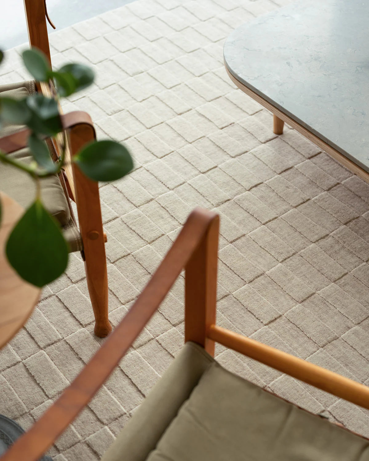 Mark Krebs Rug | Tile Fossil 6 X 9