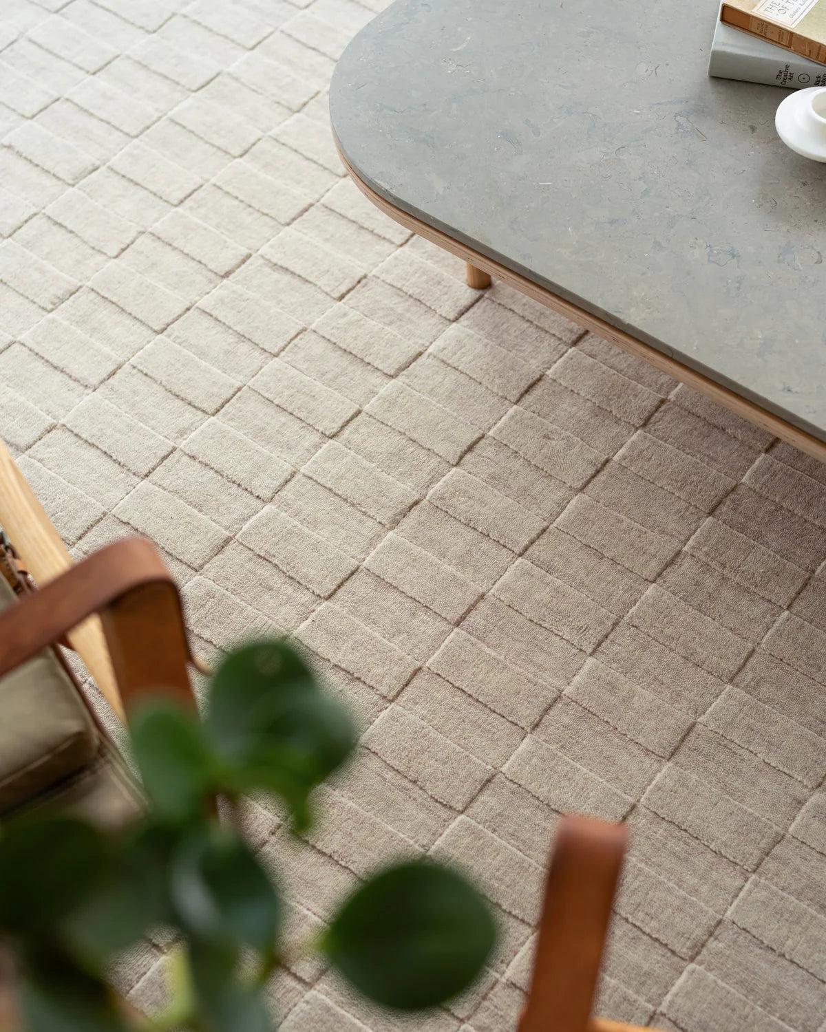 Mark Krebs Rug | Tile Fossil 6 X 9