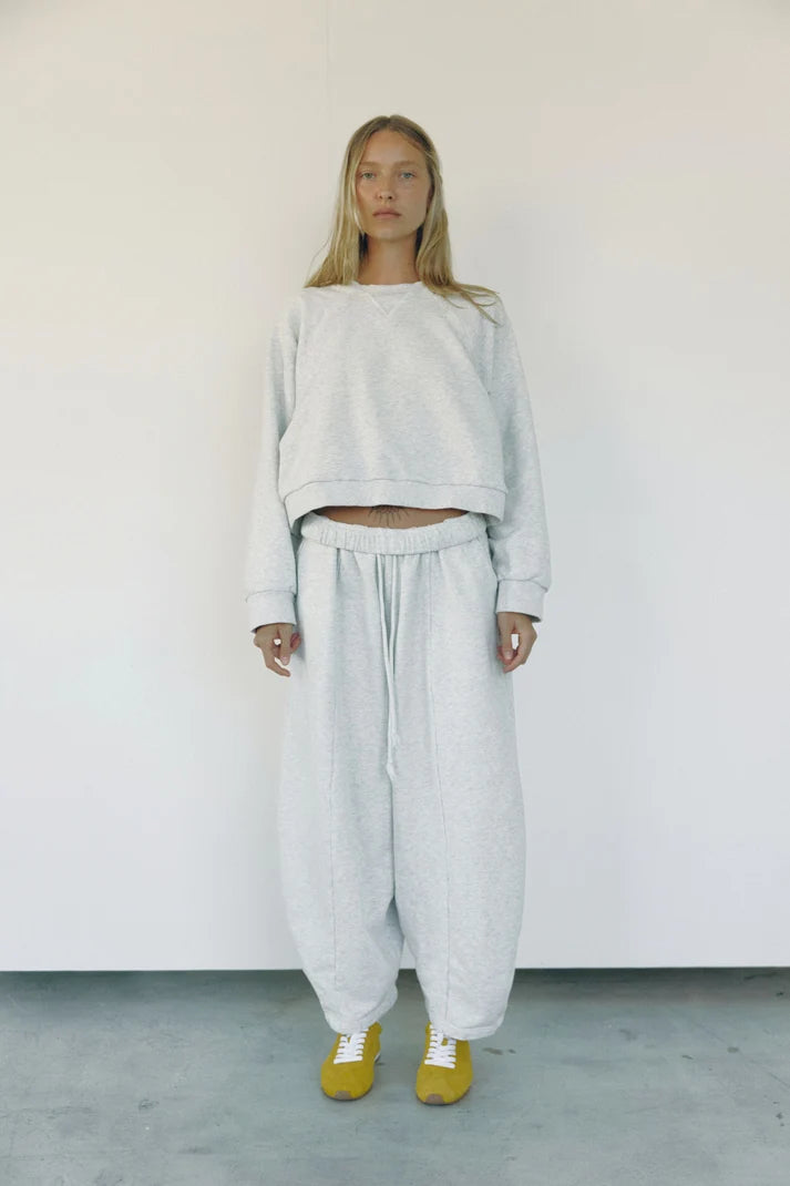 Bohème | Barrel Sweat Pant | Grey