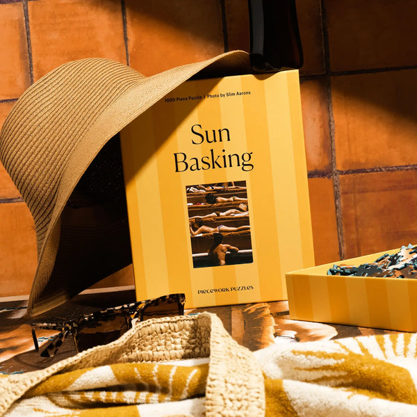 Piecework Puzzle | Slim Aarons Sun Basking