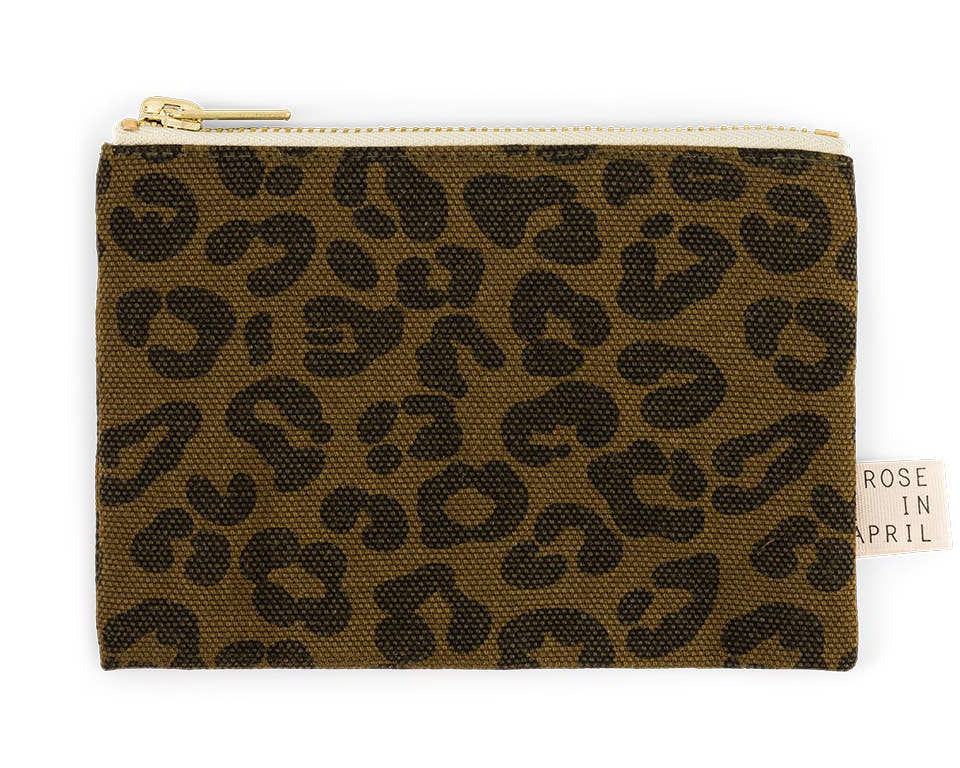 The Mini Purse | Olive Leopard