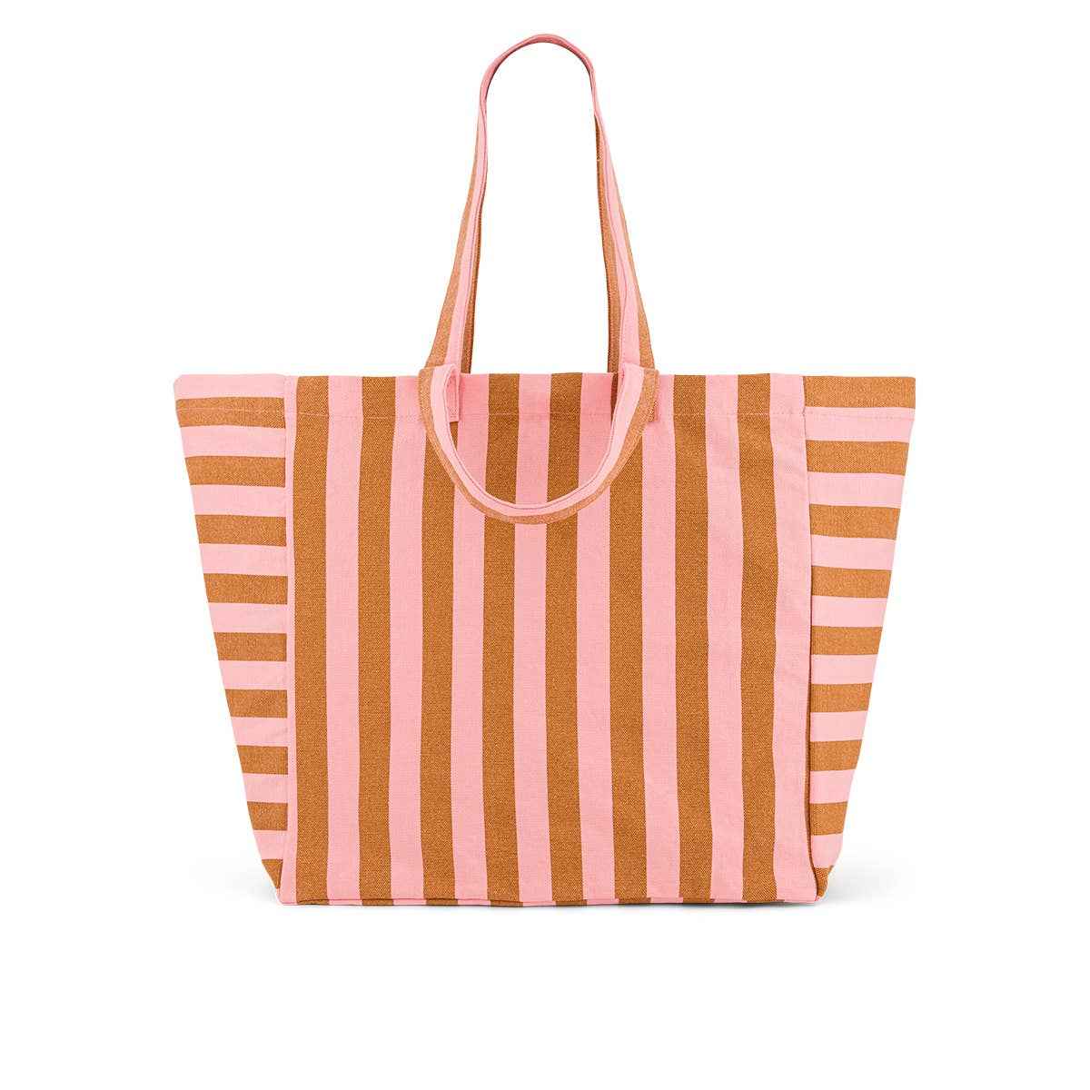 The Big Bag | Strawberry Caramel Stripe