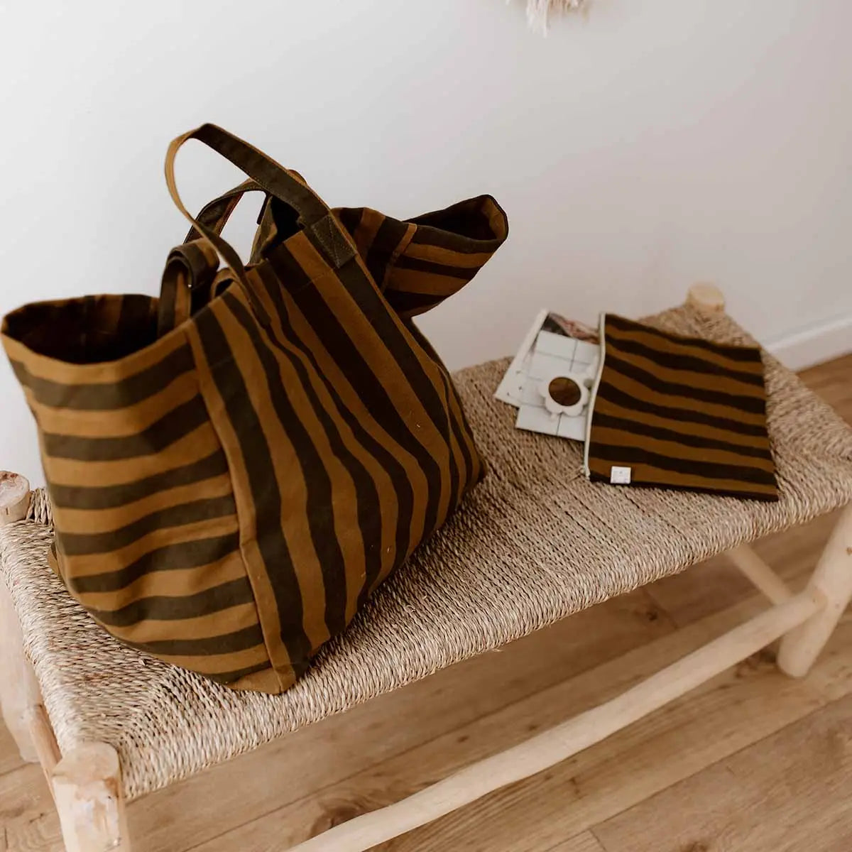 The Big Bag | Cumin Stripe