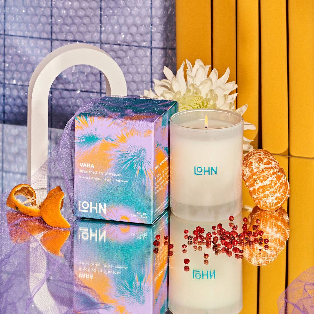 LOHN Candle - VARA Geranium & Tobacco