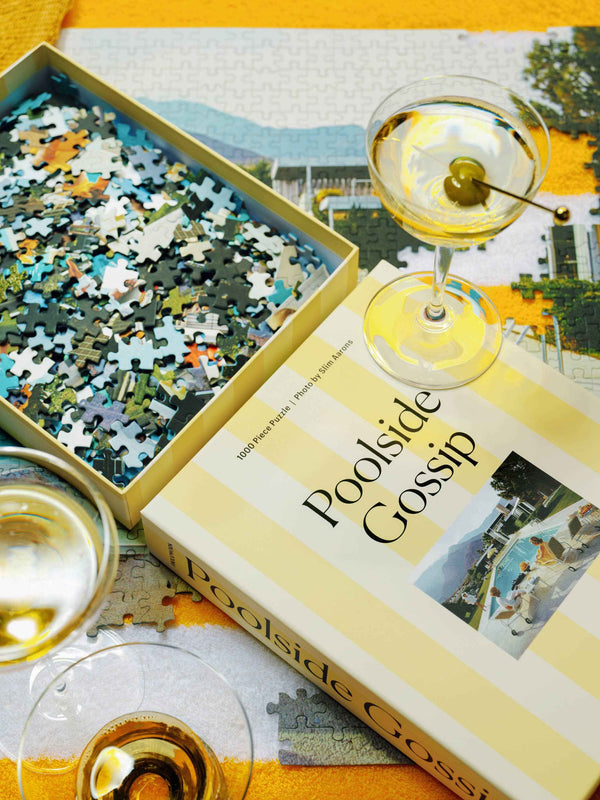 Piecework Puzzle | Slim Aarons Poolside Gossip