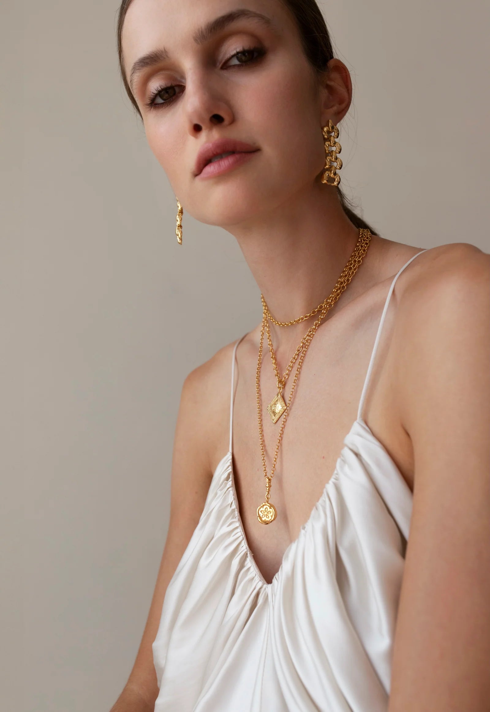 Pamela Card |Silent Compass Necklace - Paloma