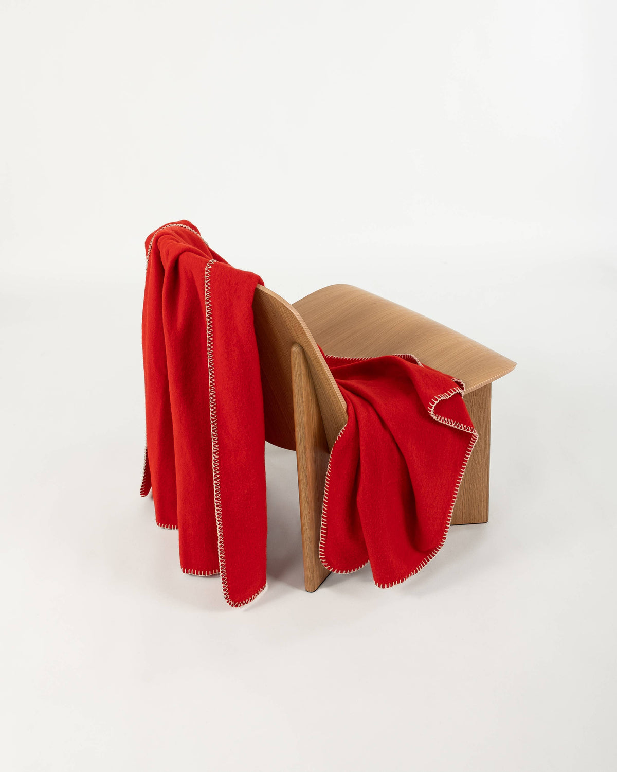 Normy | Merino Wool Blanket | Poppy
