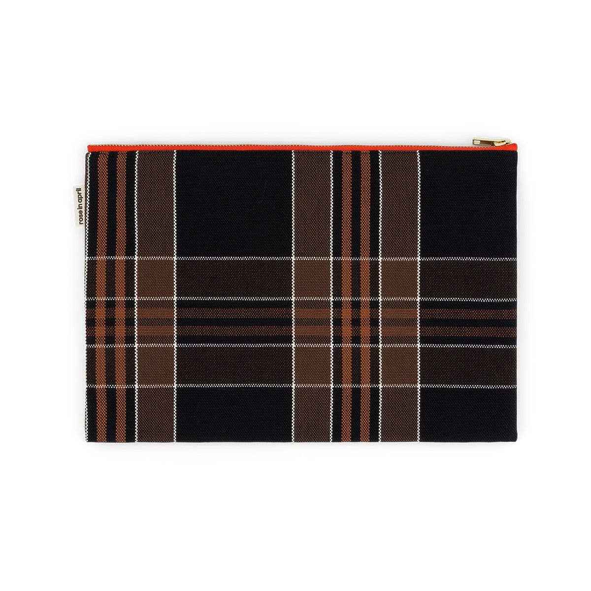 The Big Pouch | Black Tartan