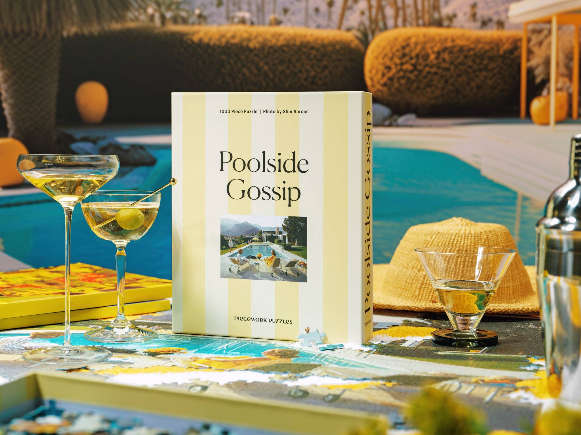 Piecework Puzzle | Slim Aarons Poolside Gossip