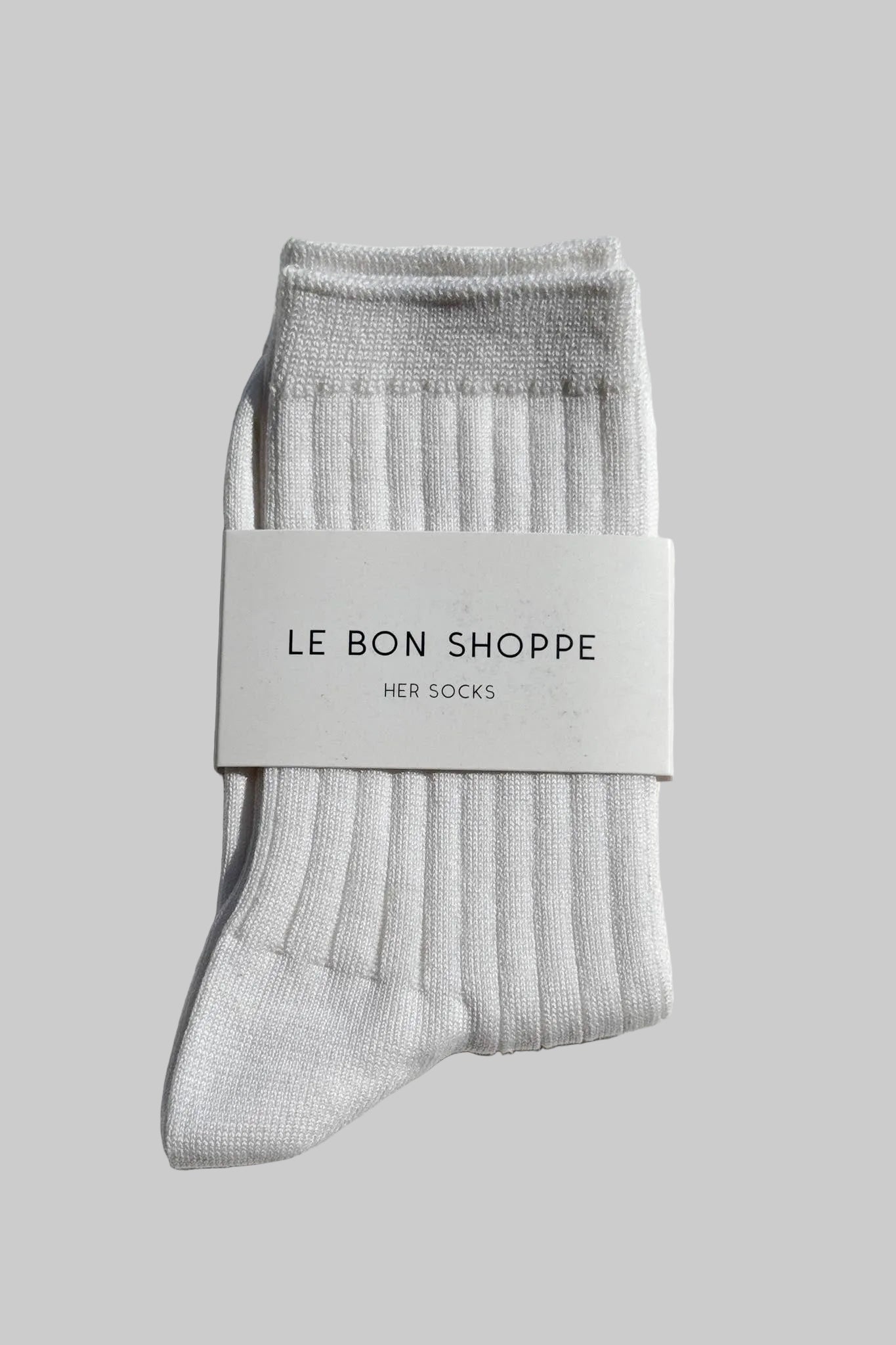 Le Bon Shoppe |Her Socks |Classic White