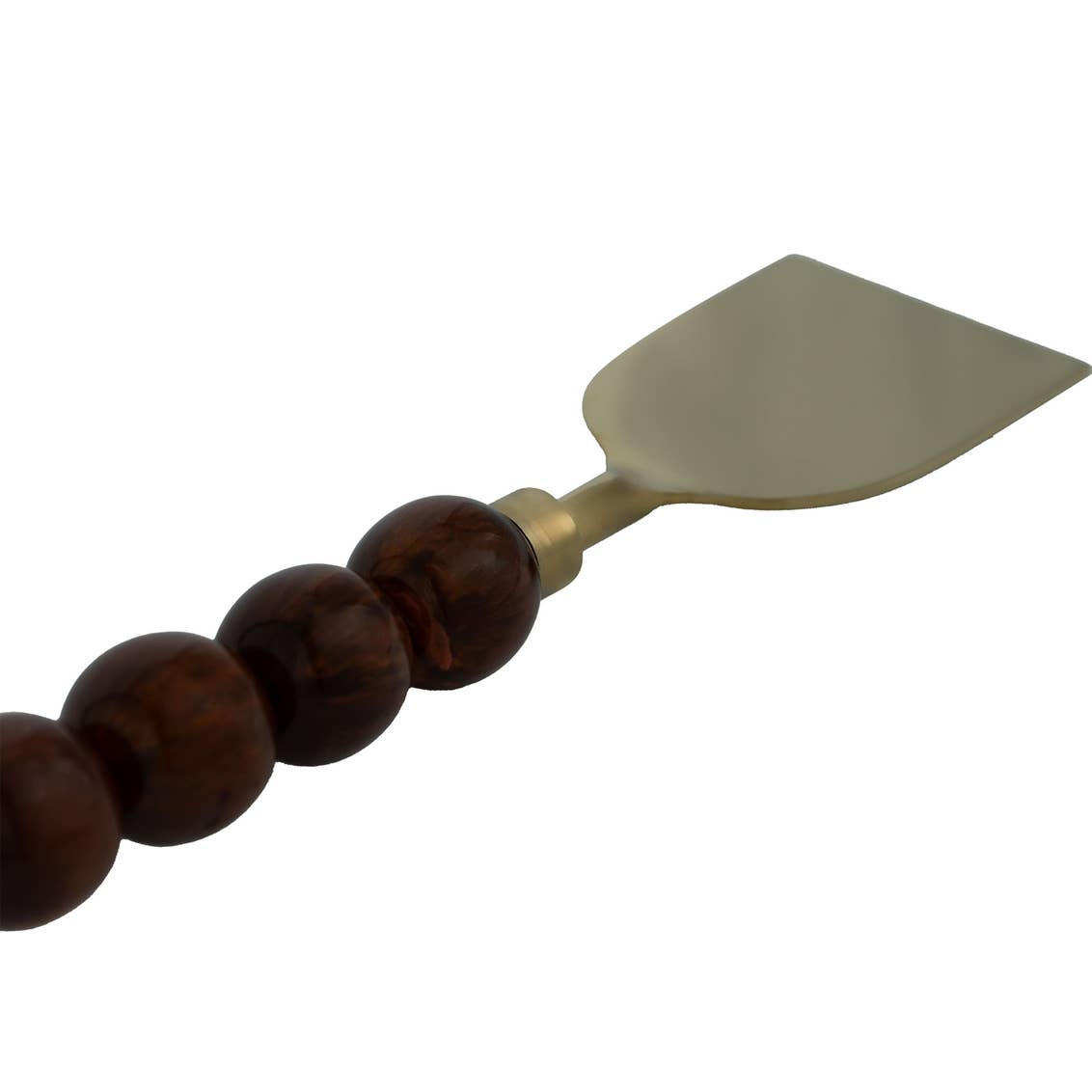 Bubble Cheese Knives Set of Three - Brown