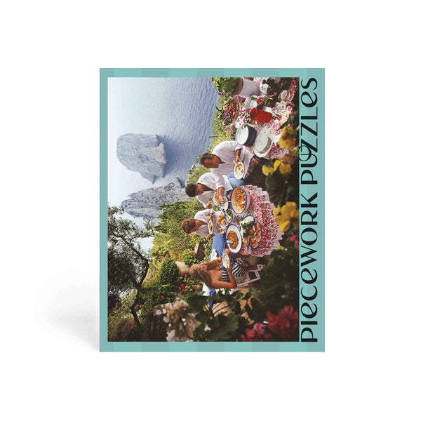 Piecework Puzzle | Slim Aarons Dining Al Fresco