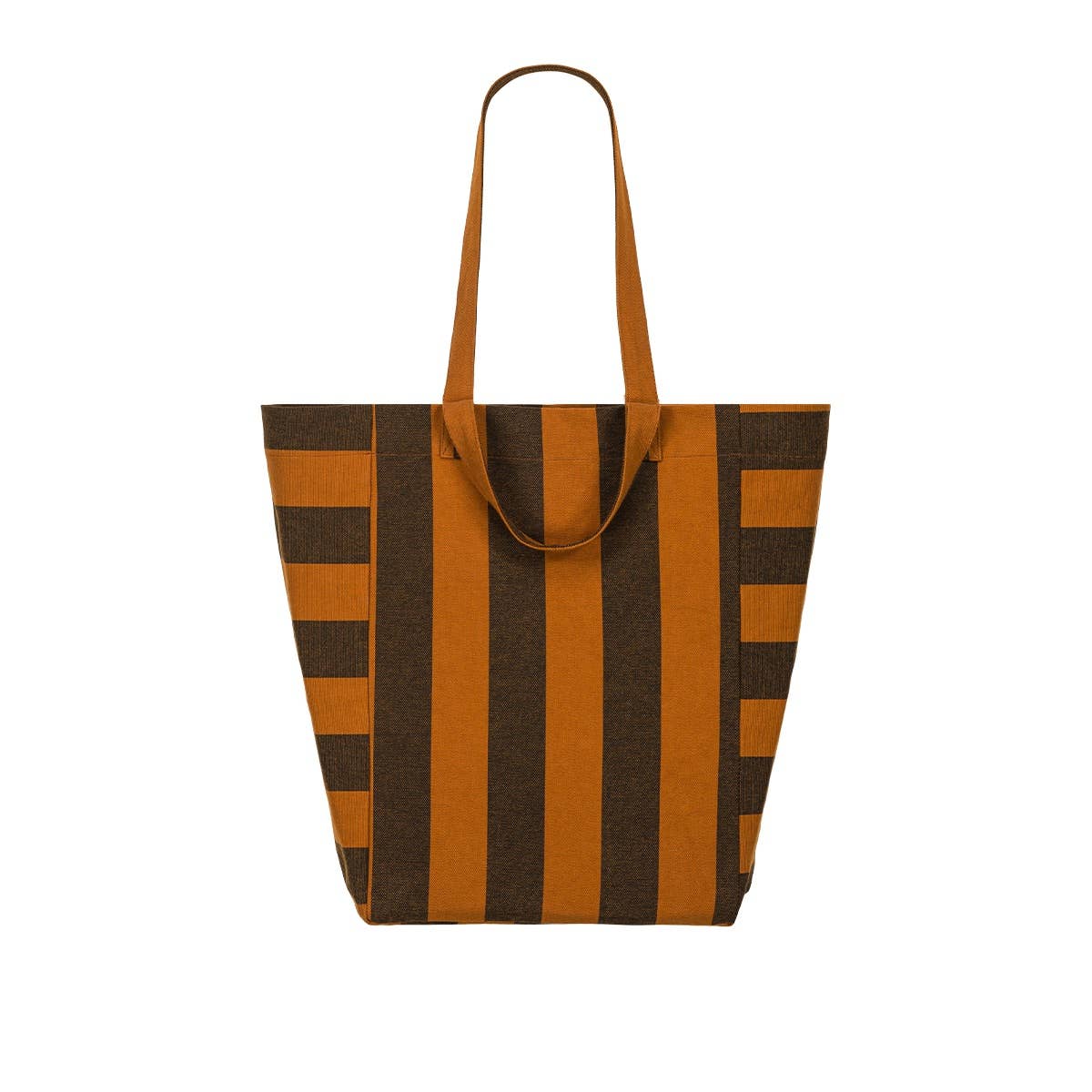 The Tote | Pecan Night Big Stripe