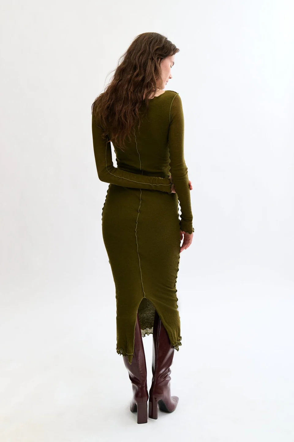 Eliza Faulkner Riley Dress | Dark Green