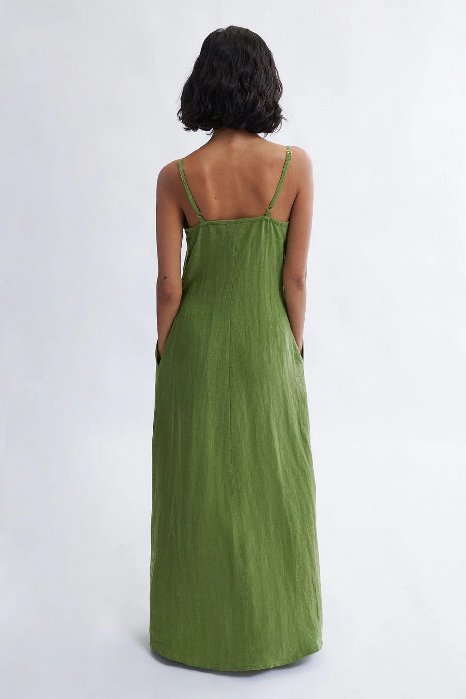 Eliza Faulkner| Ivy Linen Maxi Dress