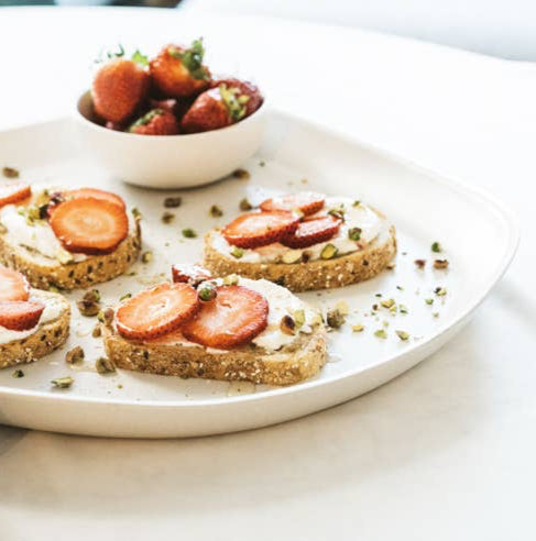 Large Serving Platter | Matte White