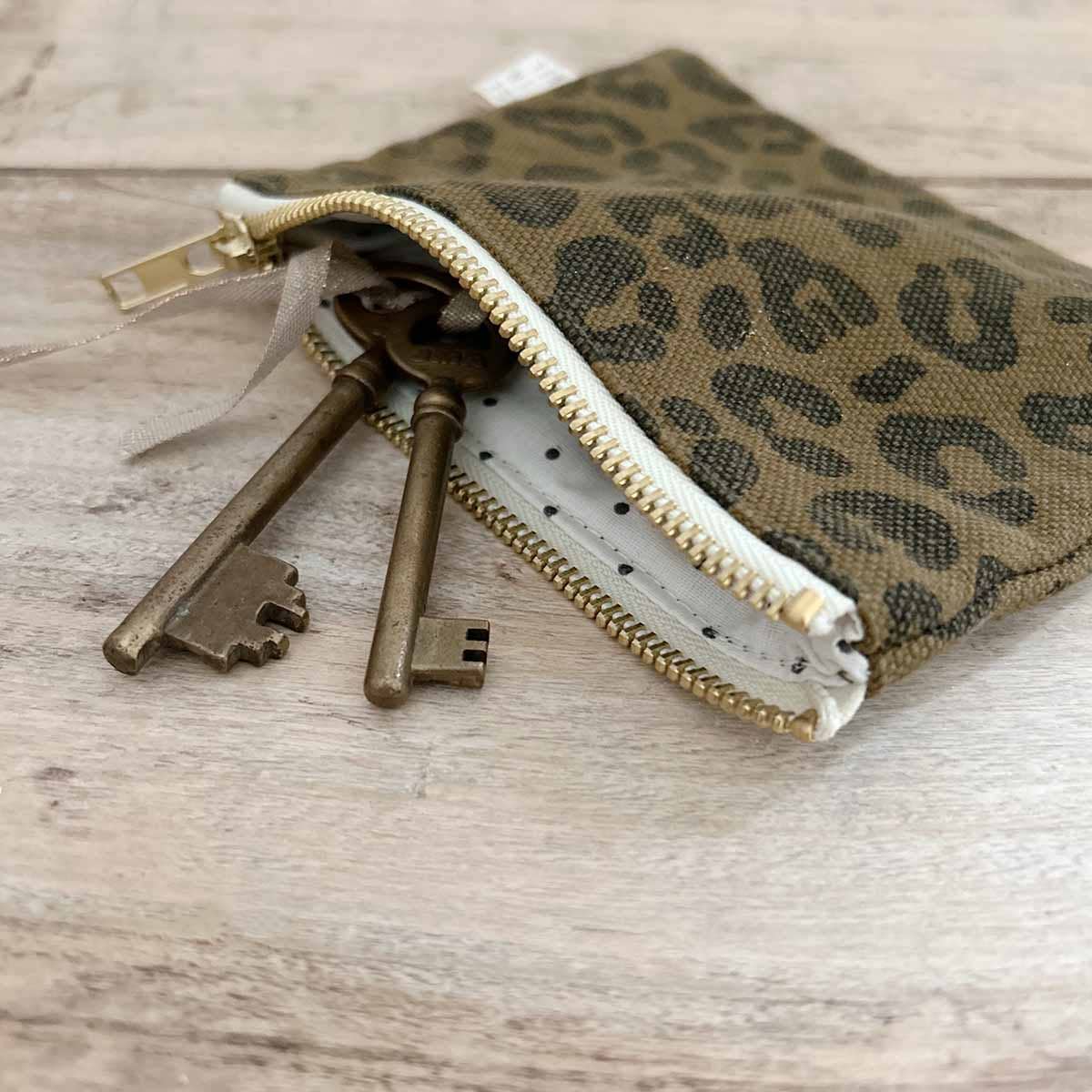 The Mini Purse | Olive Leopard